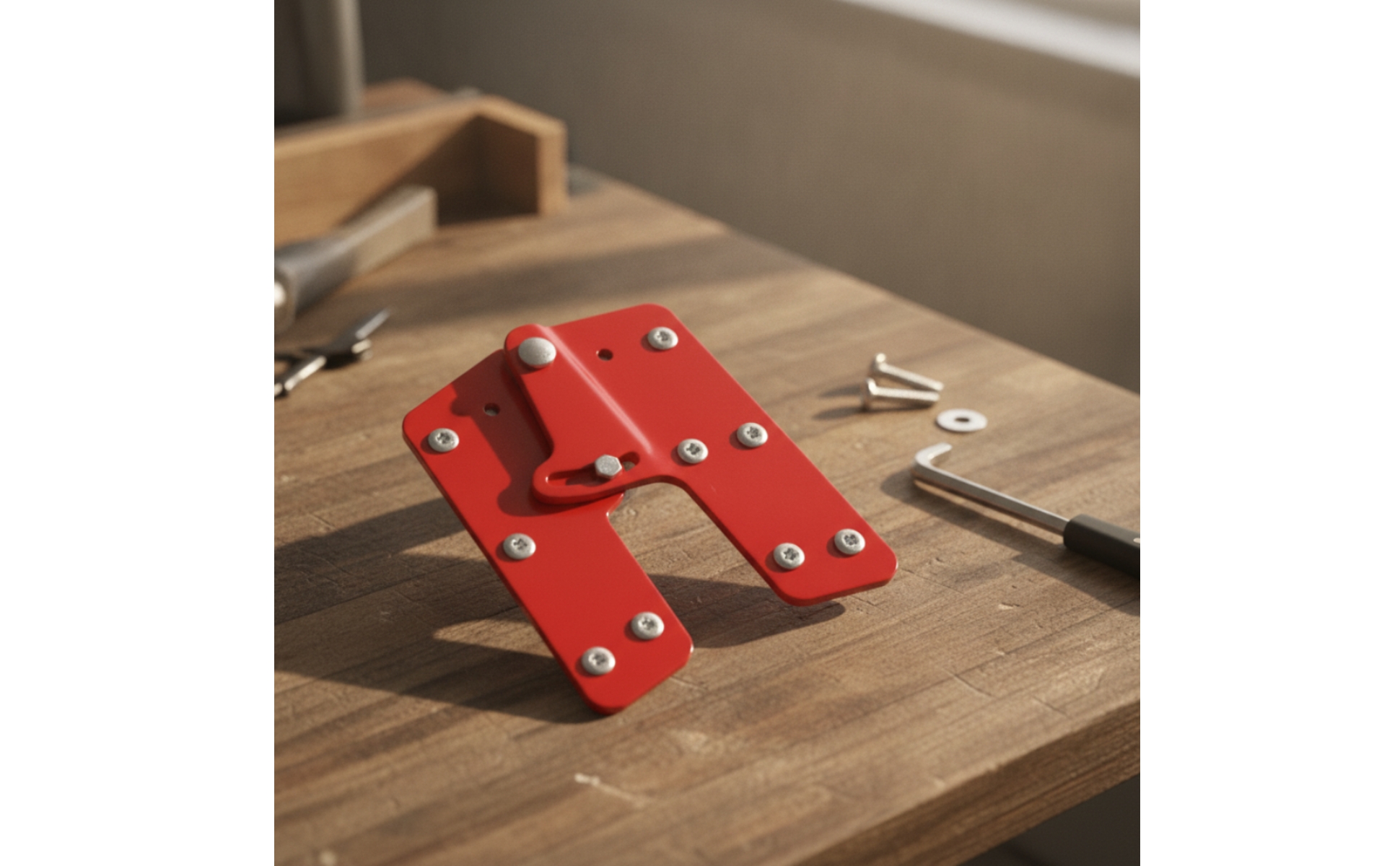2 Pieces Ladder Joint Lock Folding Ladder Buckle with Screws Locking for DIYers