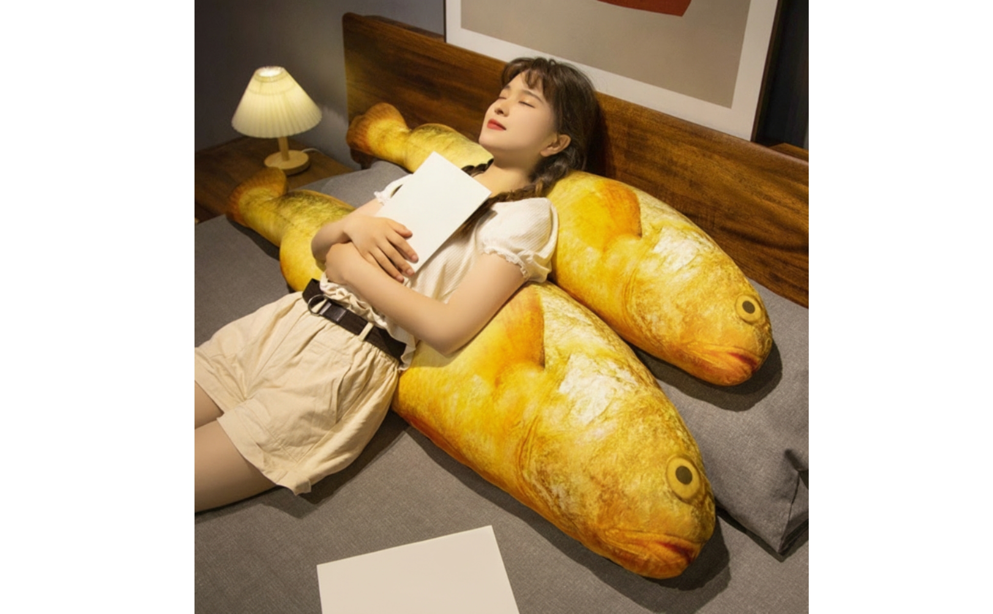 Marine Creature Soft Pillow Cylindrical Marine Creature Body Cushion Soft