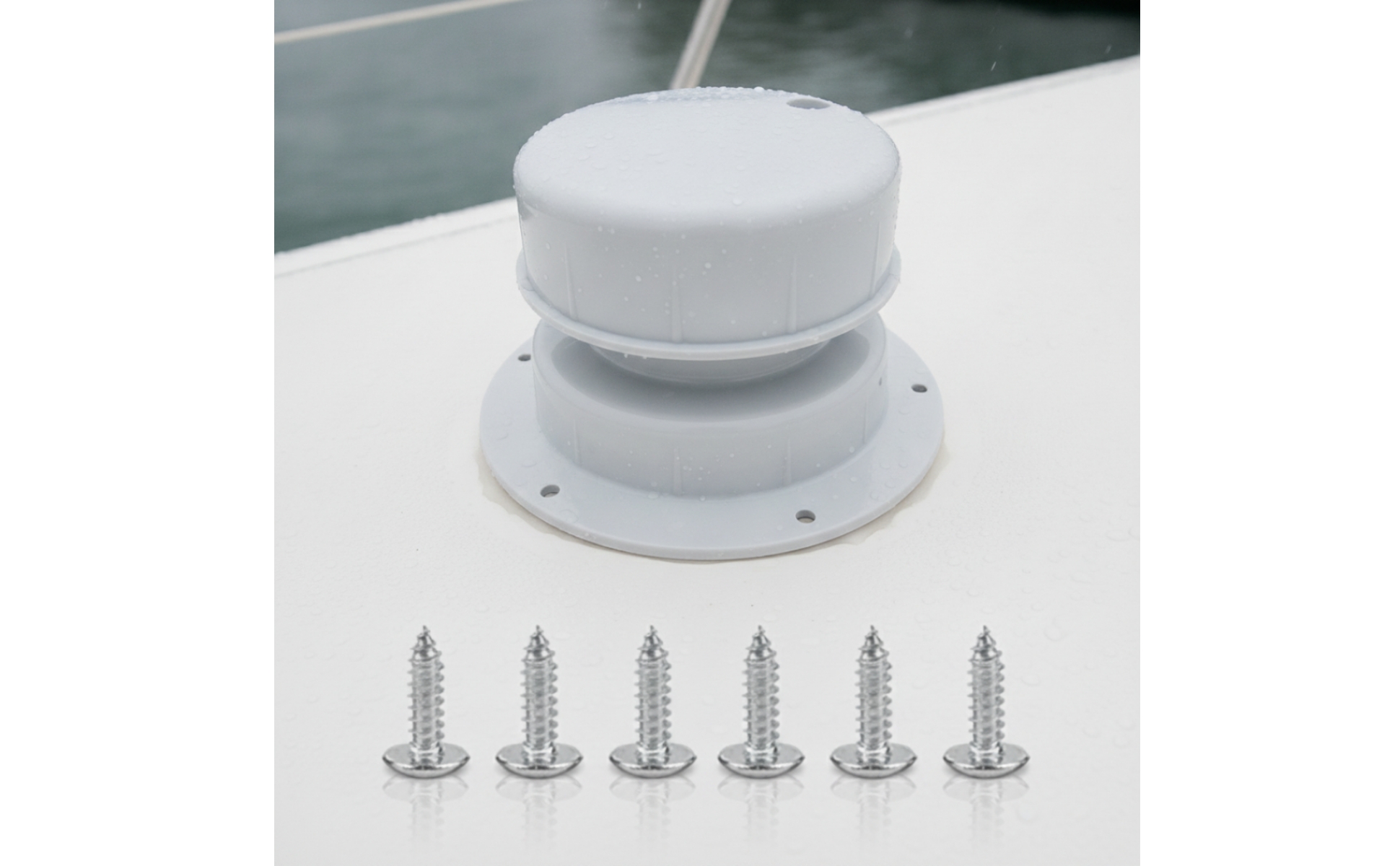 RV Roof Dome Exhaust Cover Easy Installation Ventilation Pipe Cover