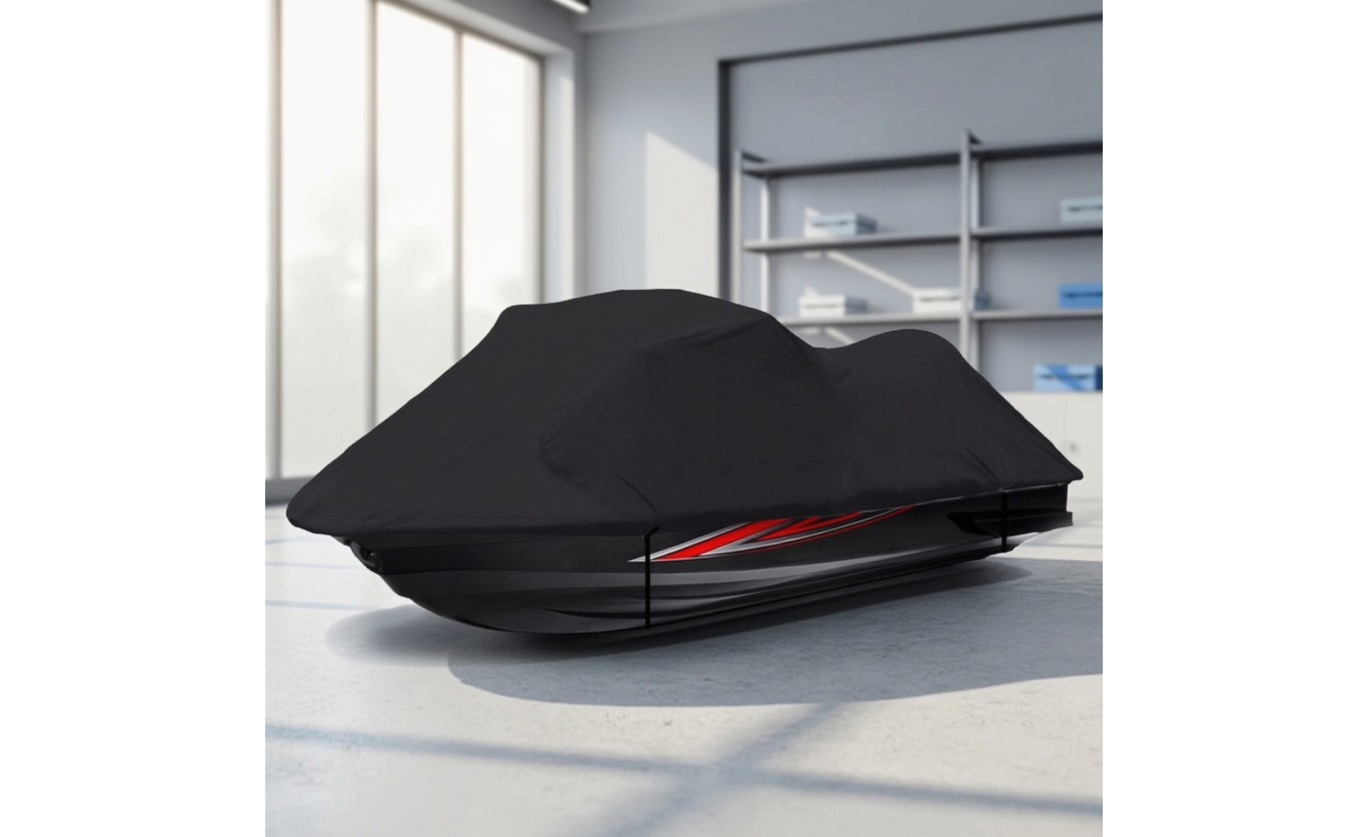 Motorboat Cover with Oxford Material Waterproof for Outdoor Storage, Boat Owners