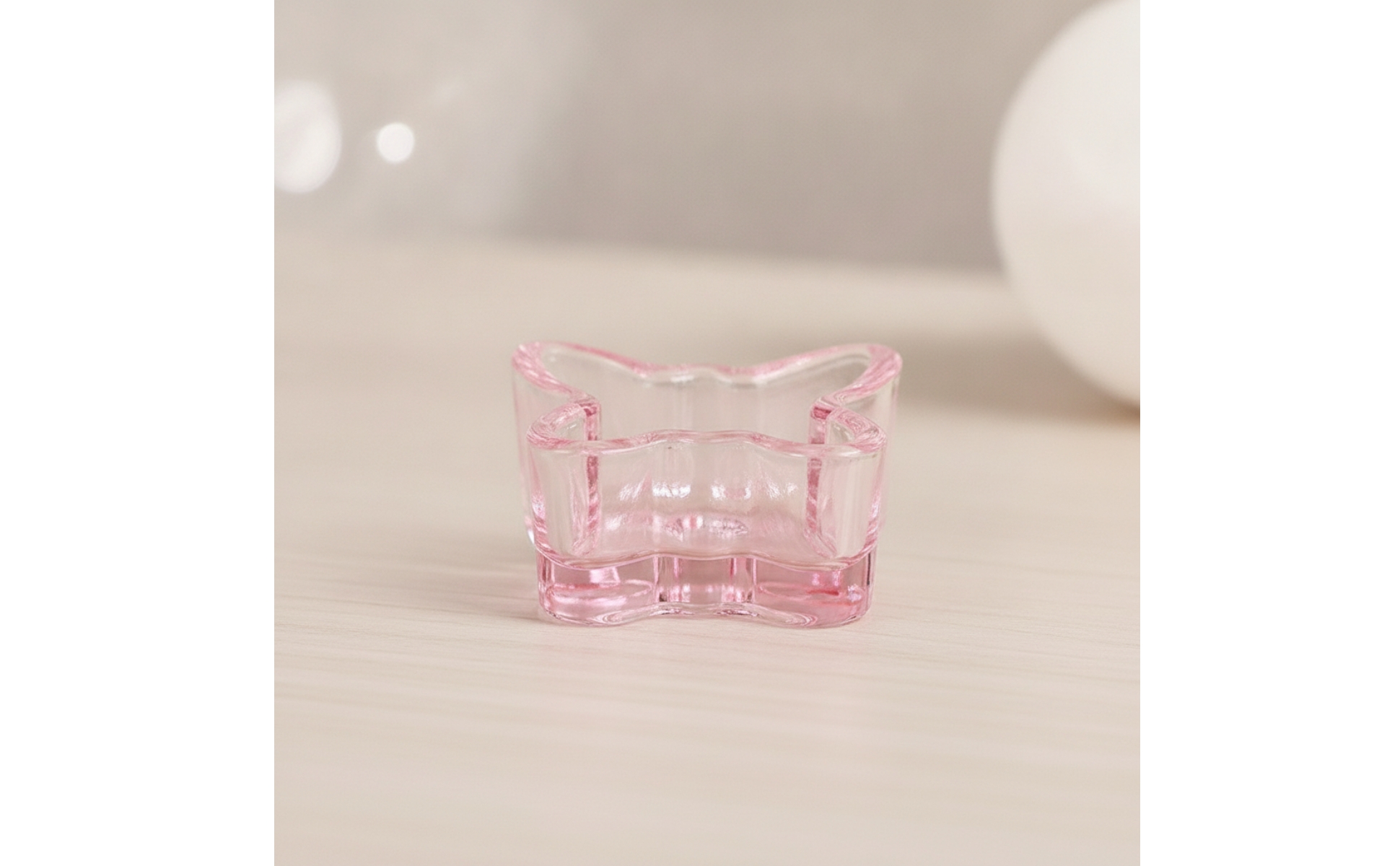 Nail Art Brush Washing Cup Transparent Nail Art Brush Cleaner Cup Thick-Walled