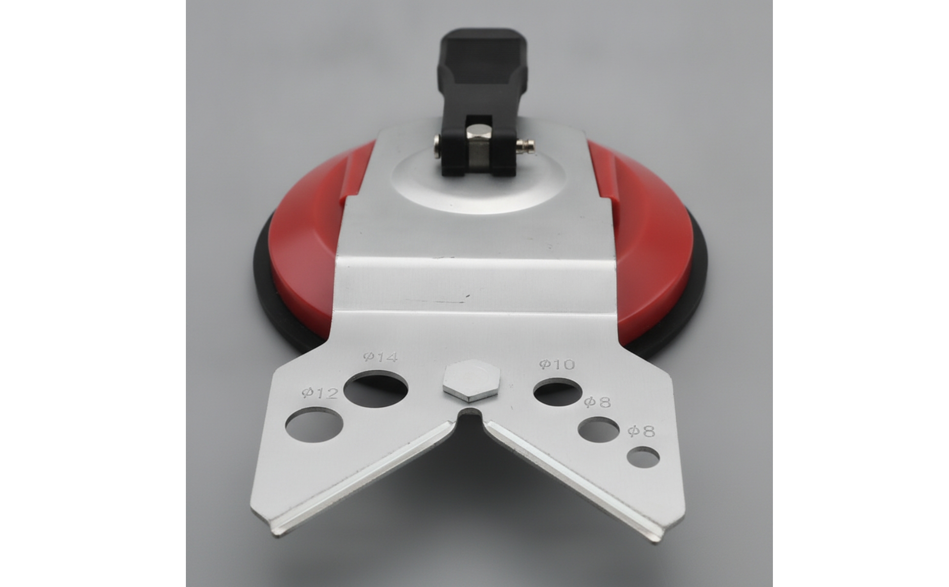 Glass Hole Positioning Guide Adjustable Guide with Suction Cup for DIYers