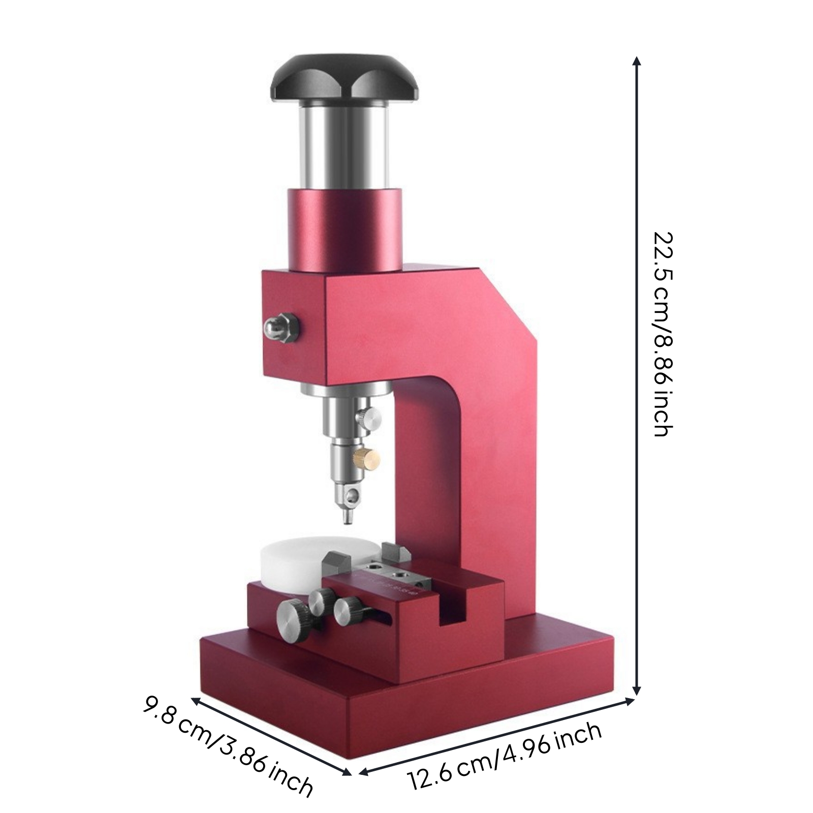 Manual Strap Punching Press Compact Watch Band Punch Tool Ergonomic for