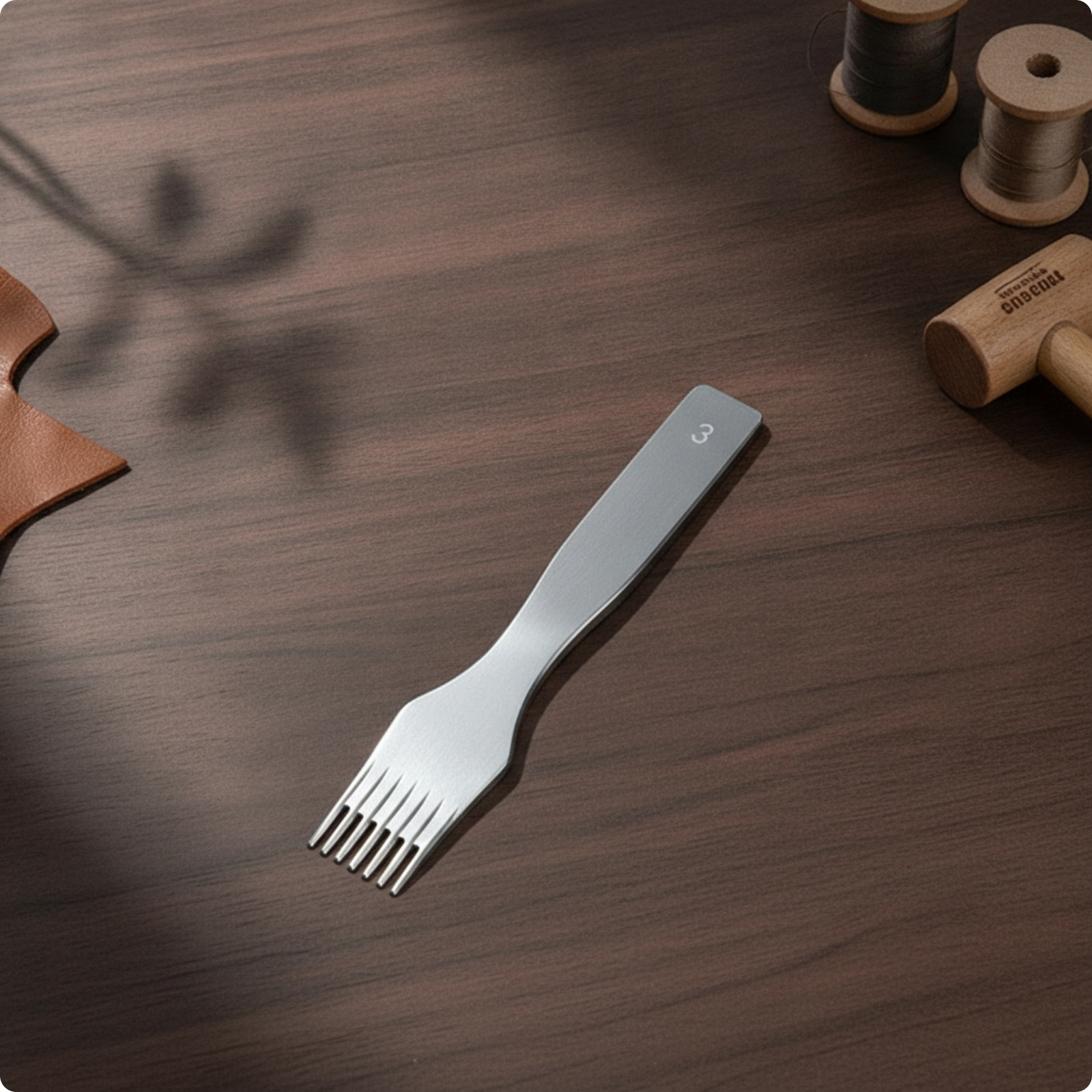 Pricking Iron Straight Stitching Handy for DIY Crafts