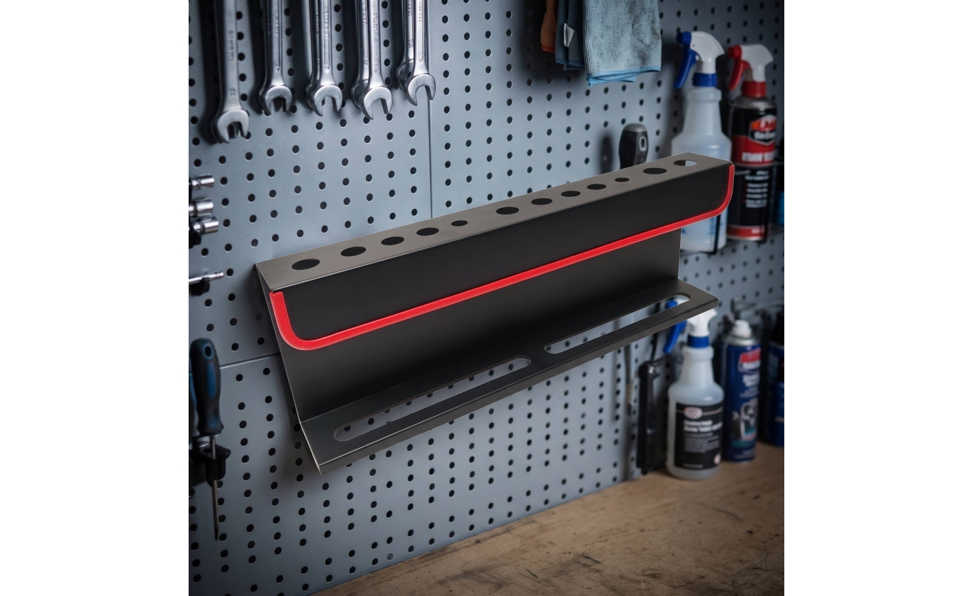 Polisher Holder Wall-Mounted Polishing Machine Holder Space-Saving for Detailers