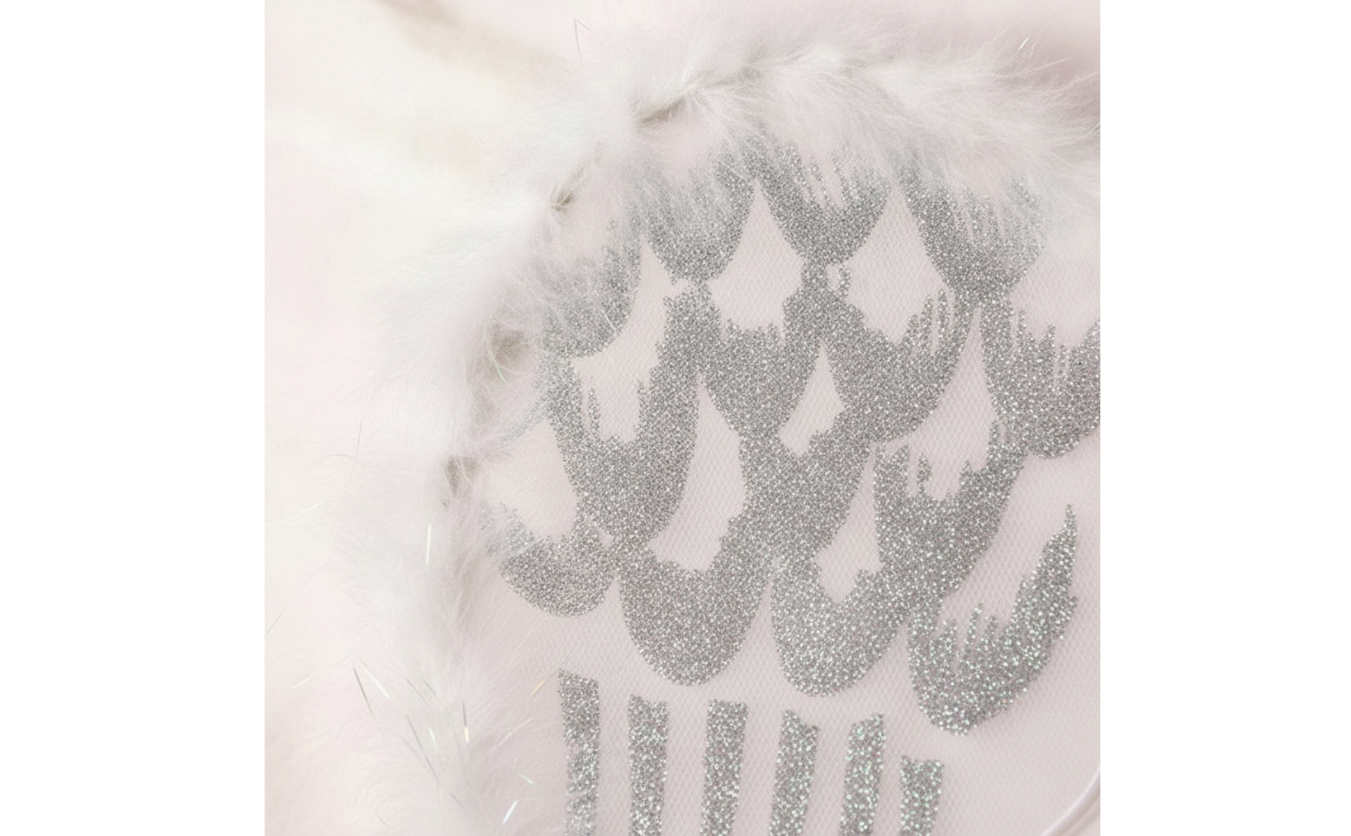 Angel Wings with Headpiece and Wand Glittery Angel Accessory Set Soft