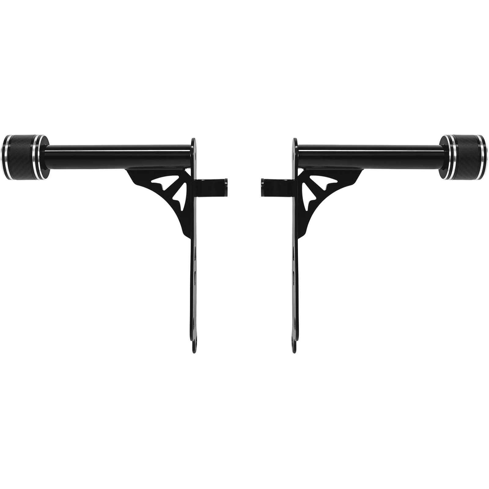 Front Crash Bar Black Crash Bar with Mounting Bolts Powder Coated for Street