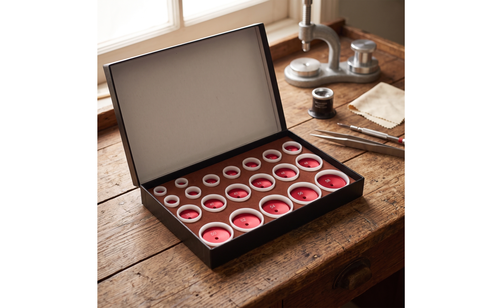 20 Pieces Watch Case Press Mold Kit Professional for Watchmakers, Hobbyists