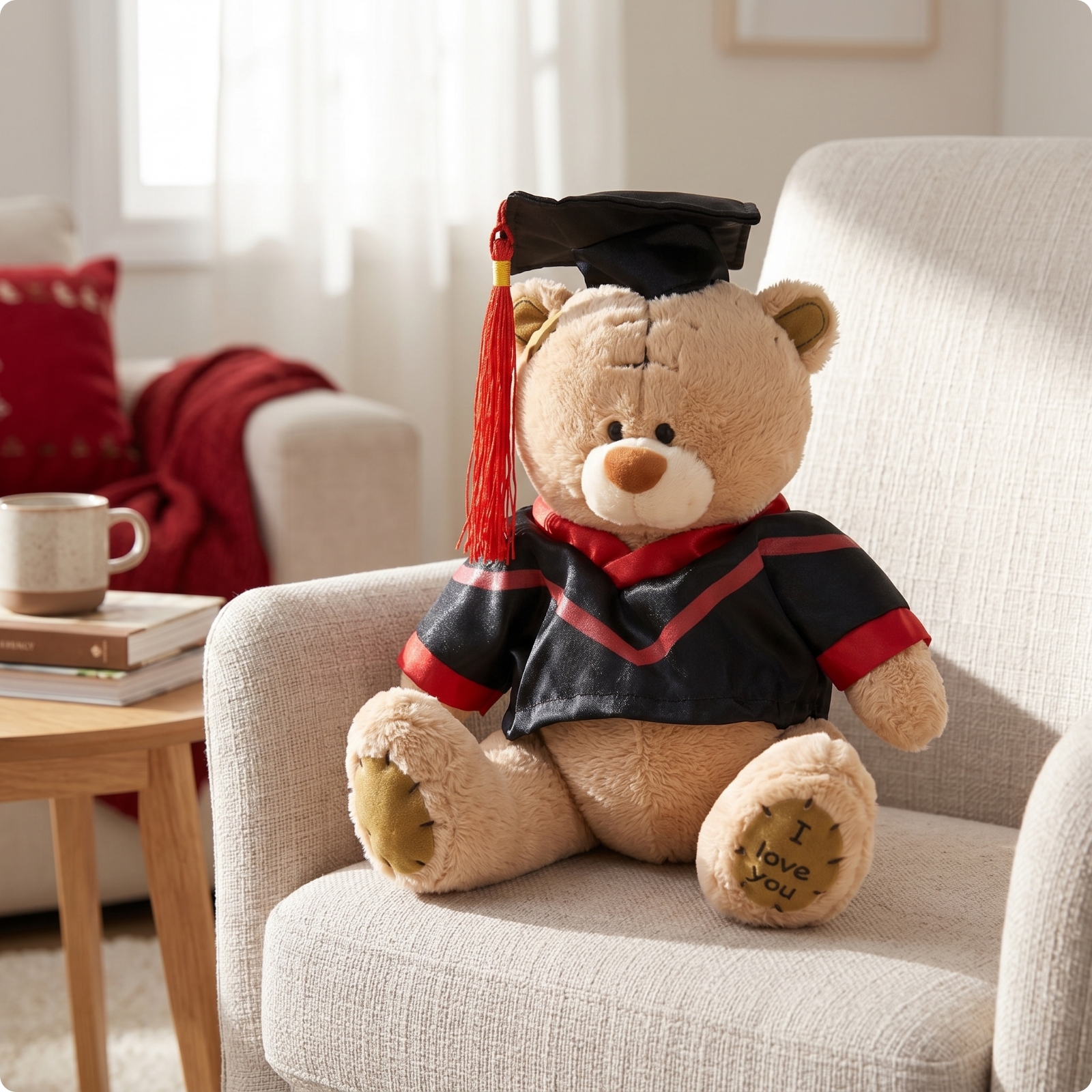 Graduation Teddy Bear Keepsake Teddy Bear with Gown Soft for Graduates