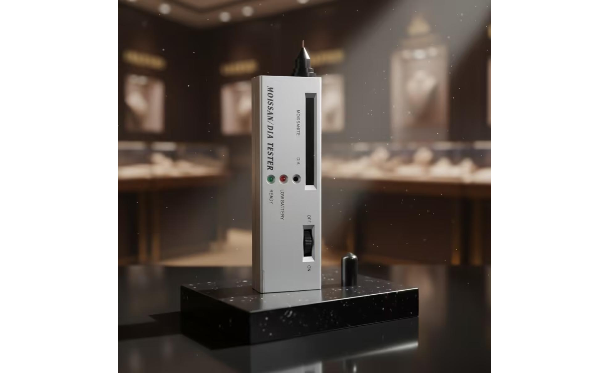Testeur de Moissanite Précis Stylo Testeur de Diamant Professionnel pour Maison