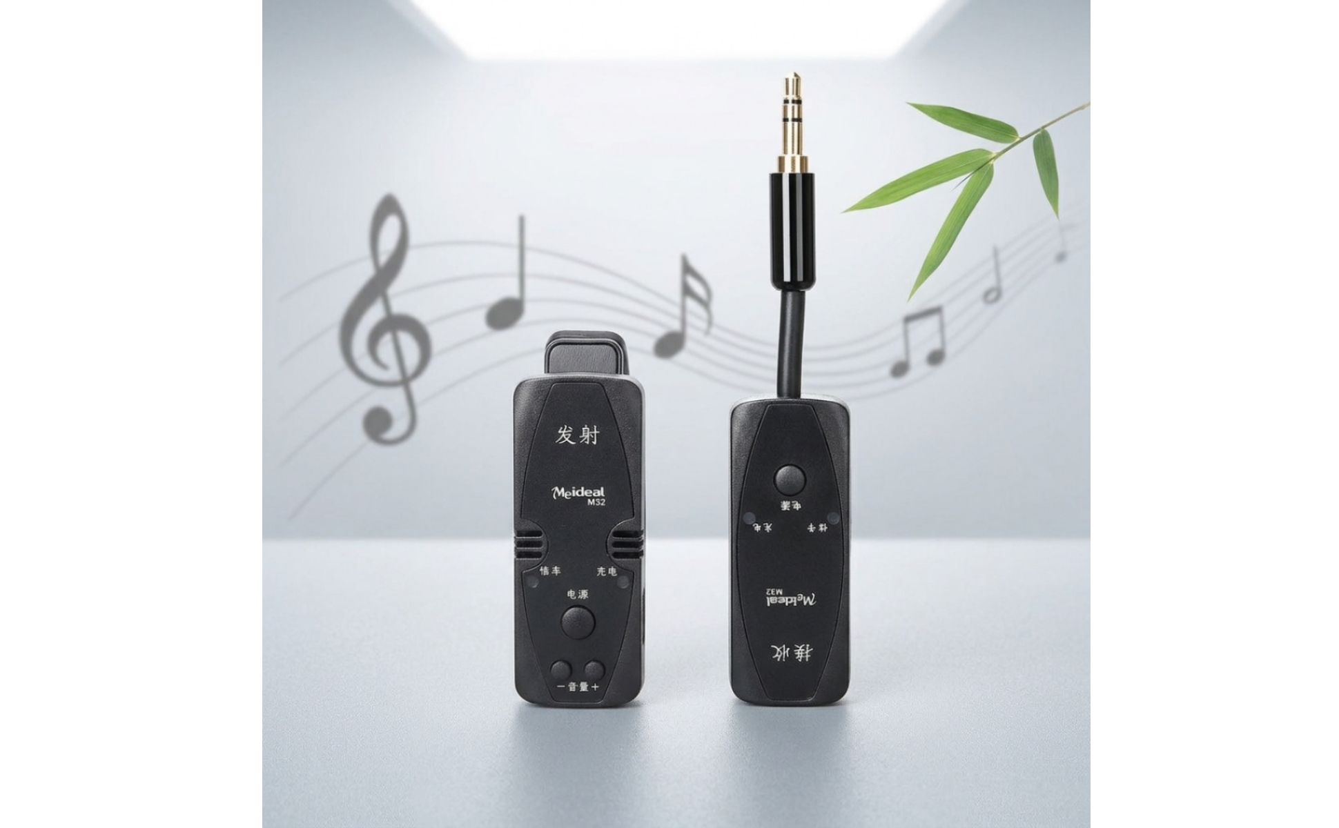 Wind Instrument Pickup Wireless Clamp-on Pickup Rechargeable for Stage
