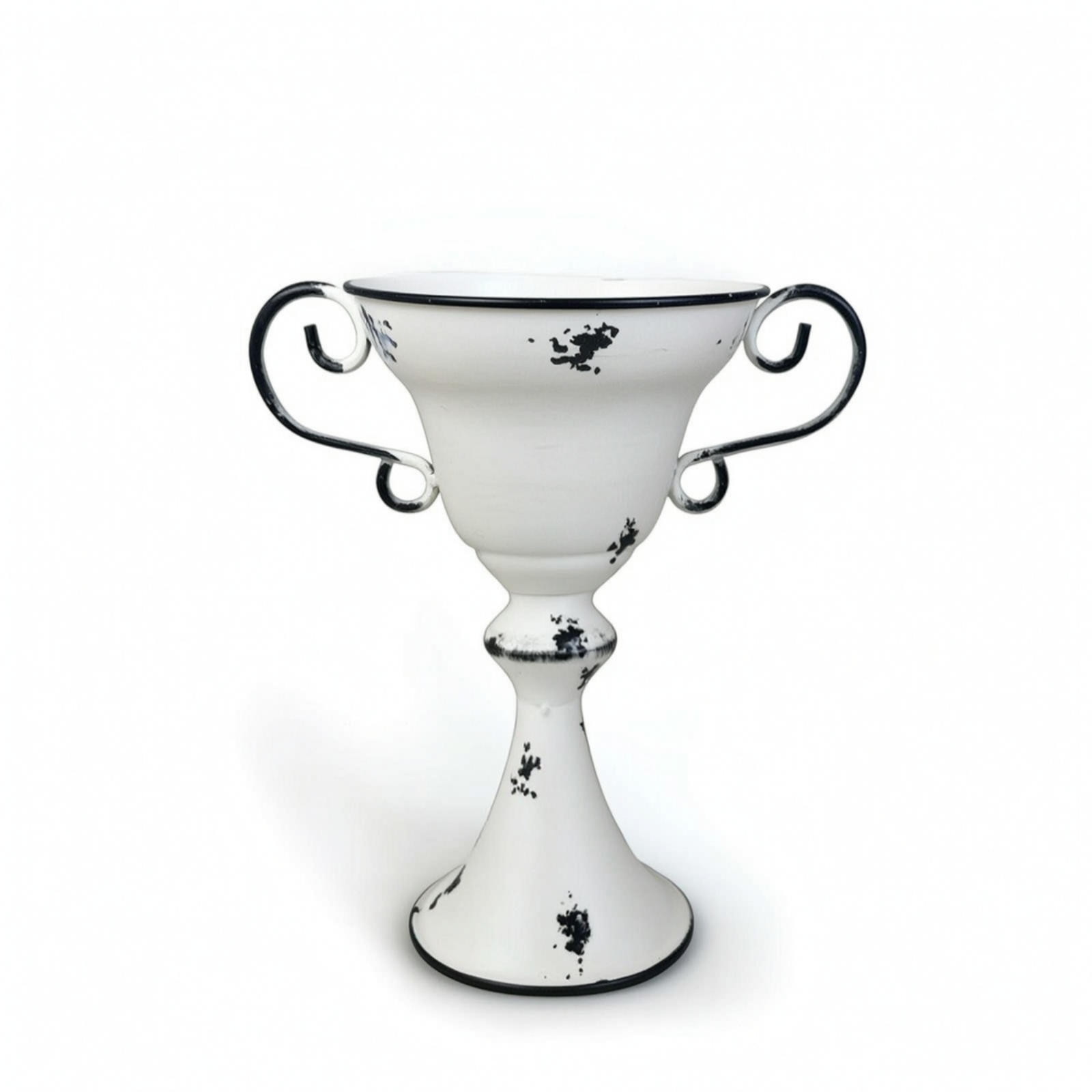 Flower Vase with Pedestal Lightweight Vessel Indoor for Garden