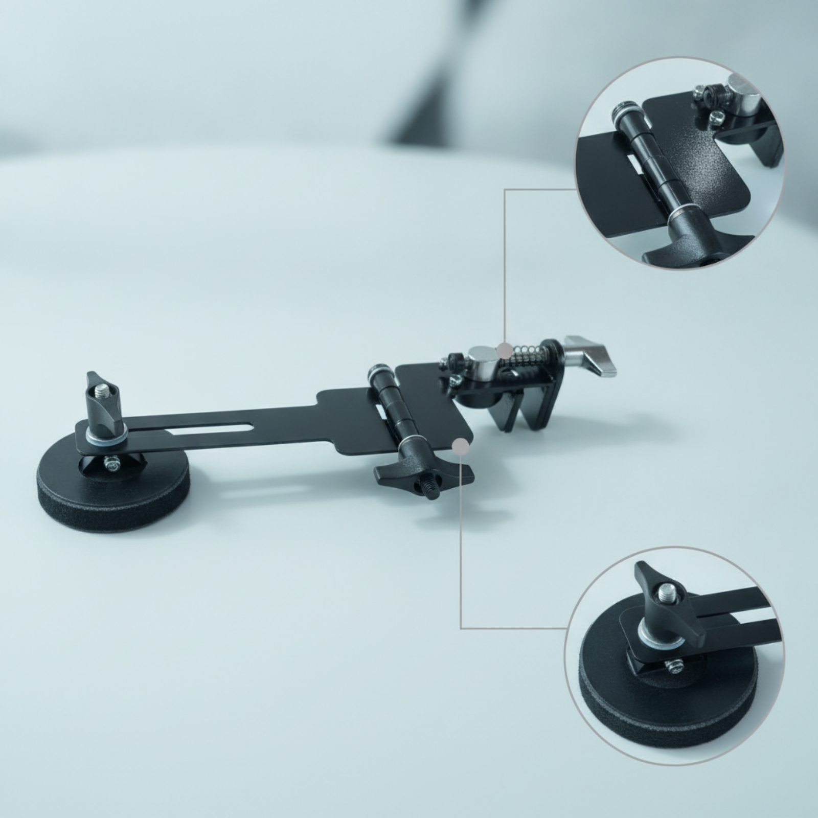 bassdrum-dämpfer mit filzpad geräuschdämpfend bassdrum-dämpfungskissen - Produktbild 4