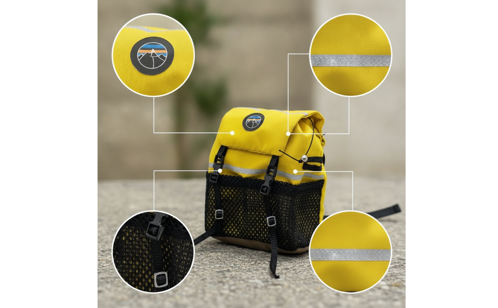 Mini Backpack with Mesh Pocket Decorative Miniature Backpack Cute for Collectors