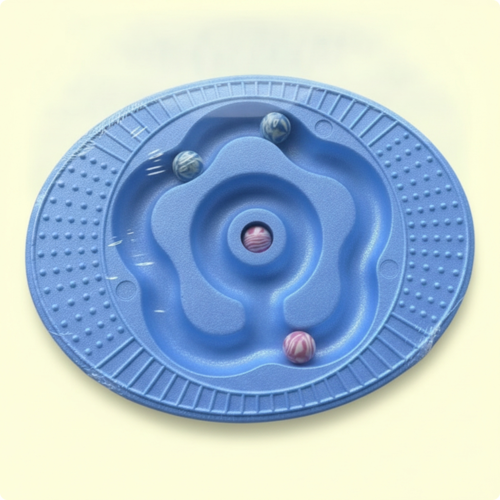 Balance Board Anti-slip Rocker Board Wobble Board No-assembly Adult-friendly