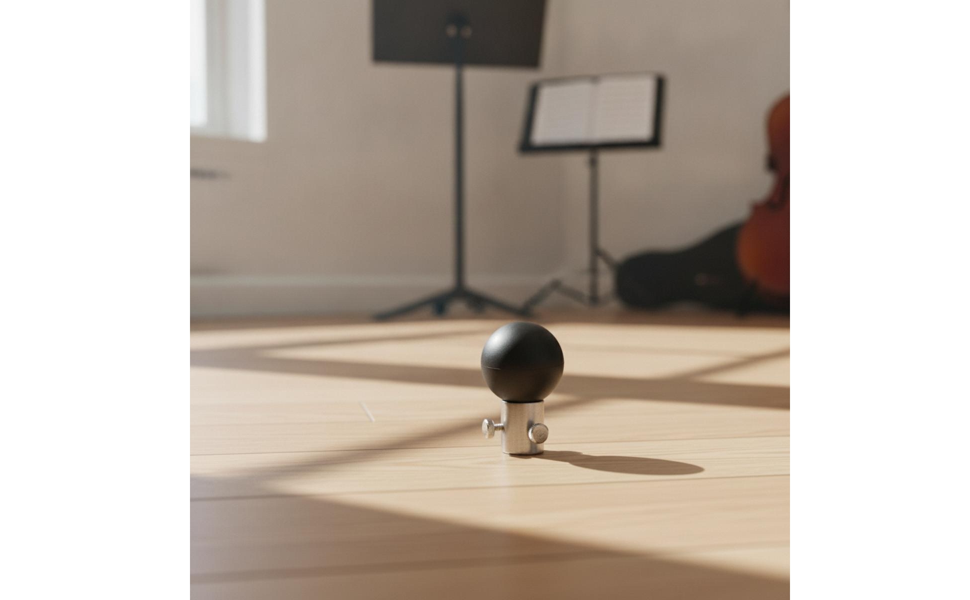 Cello Endpin Holder with Rubber Ball Non-Slip Cello Endpin Stopper Long-Lasting
