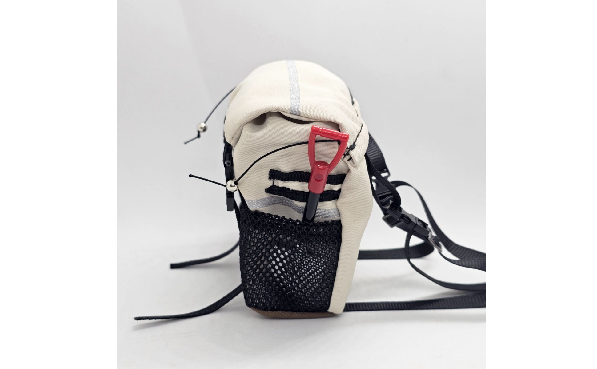 Mini Backpack with Mesh Pocket Decorative Miniature Backpack Cute for Collectors