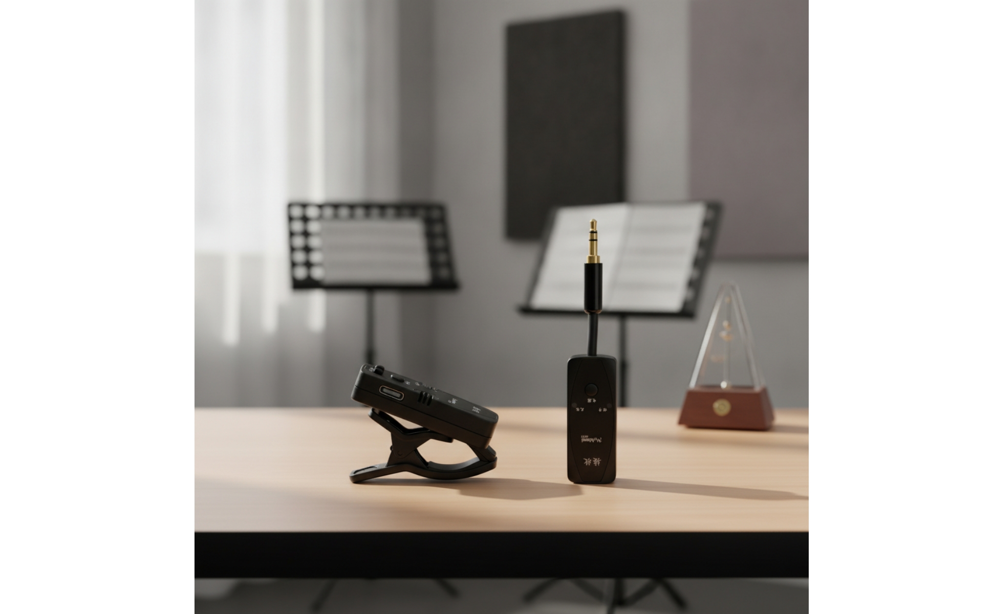Wind Instrument Pickup Wireless Clamp-on Pickup Rechargeable for Stage