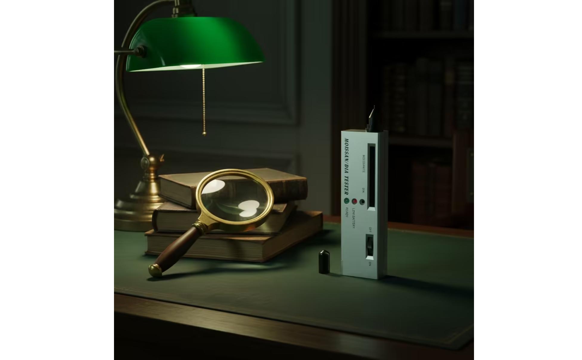 Testeur de Moissanite Précis Stylo Testeur de Diamant Professionnel pour Maison