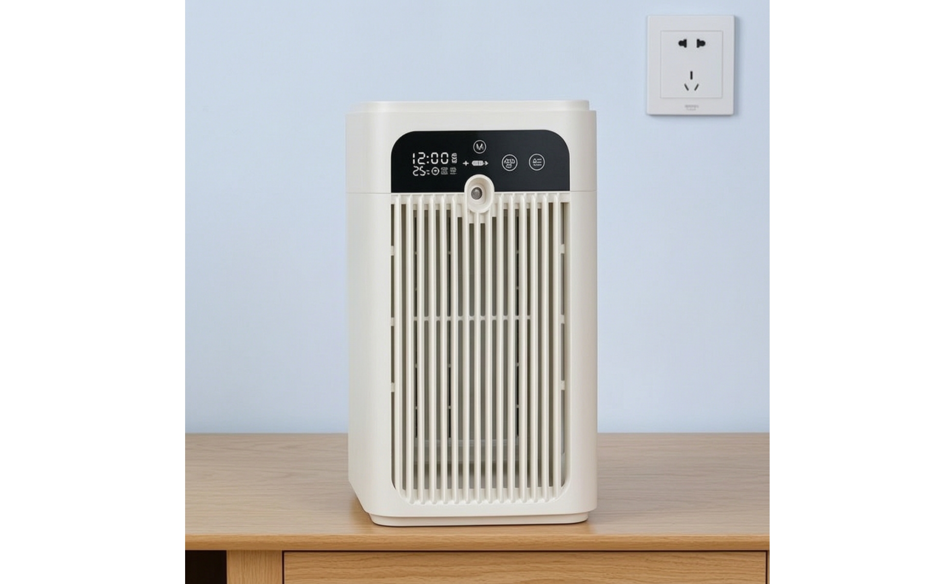 Fan with Cooling Mist Humidifier Touch Control Desk Fan with Water Tank