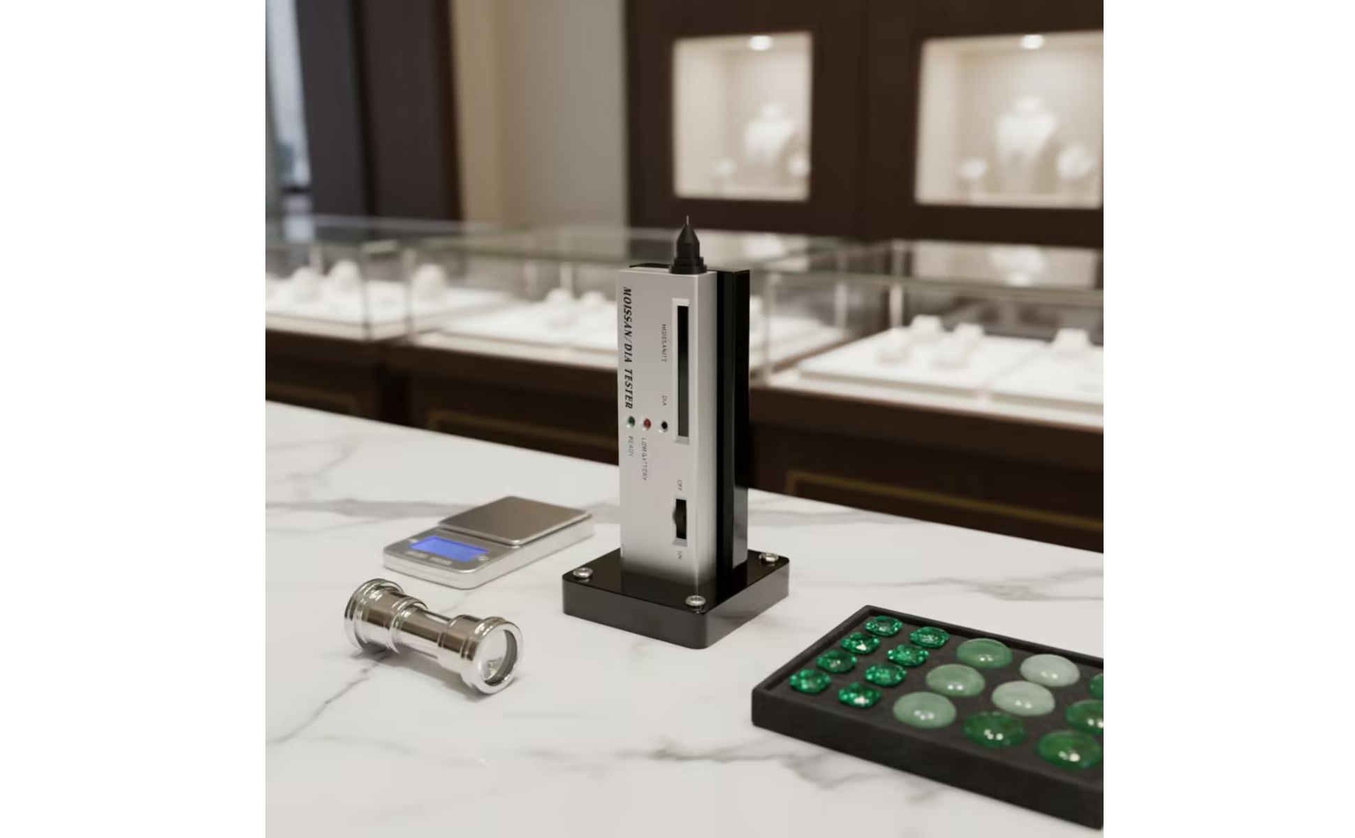 Testeur de Moissanite Précis Stylo Testeur de Diamant Professionnel pour Maison