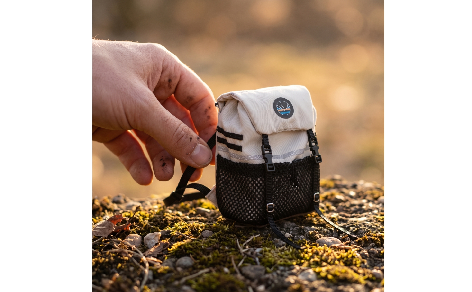 Mini Backpack with Mesh Pocket Decorative Miniature Backpack Cute for Collectors