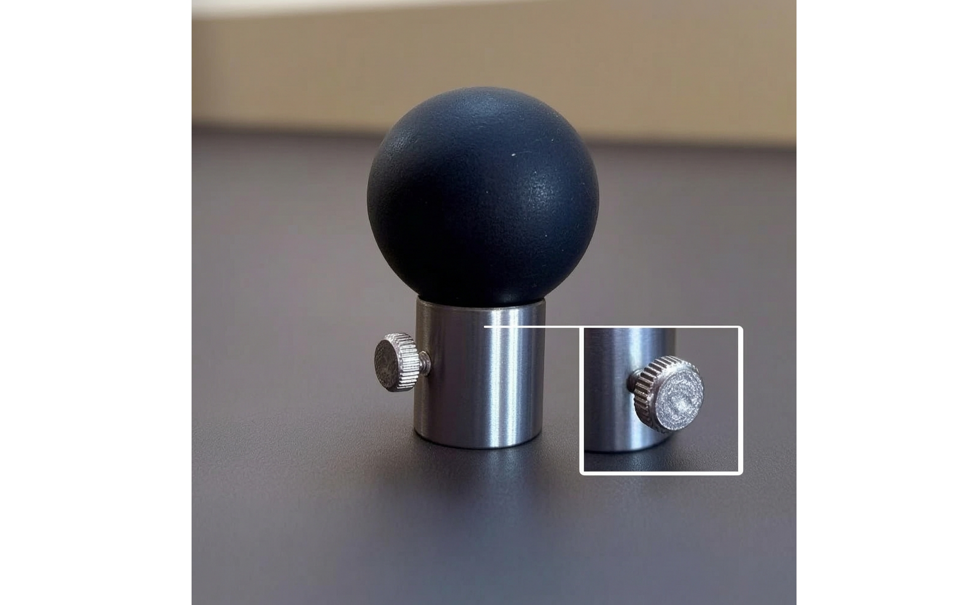 Cello Endpin Holder with Rubber Ball Non-Slip Cello Endpin Stopper Long-Lasting