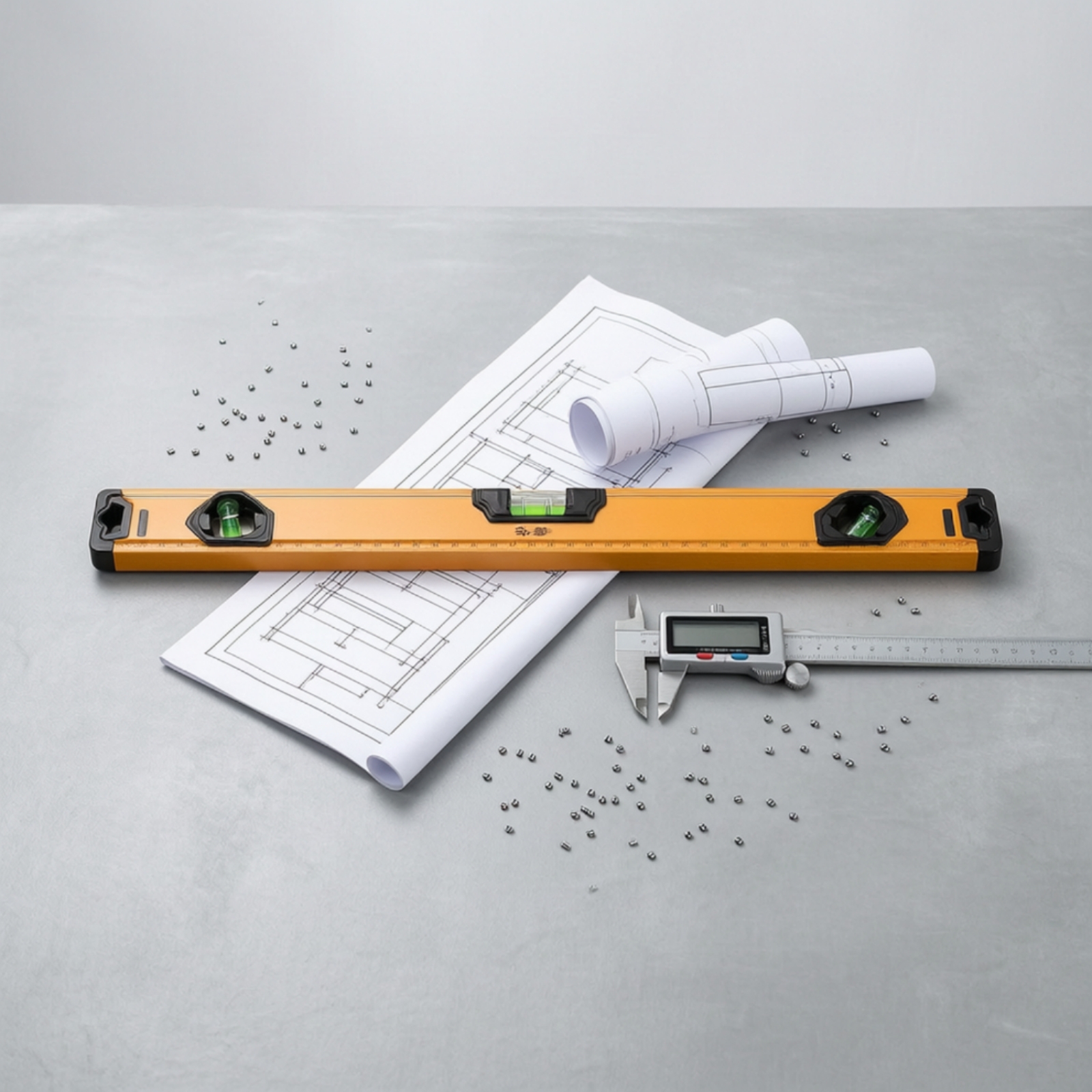 Spirit Level with Magnetic Compact Spirit Level Lightweight for Workshop - Produktbild 2