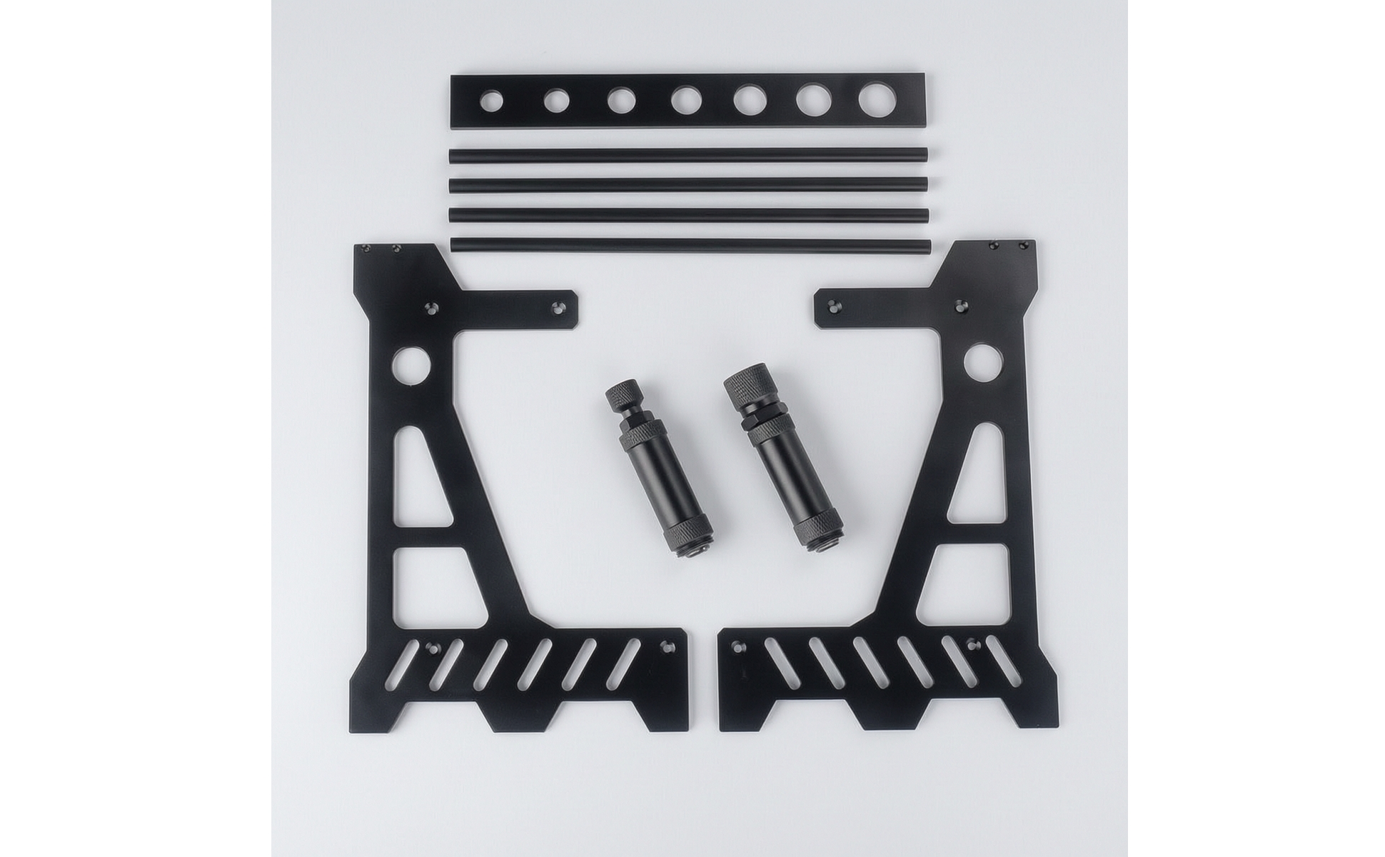 RC Car Tire Rack Metal RC Tire Rack Matte-Black for Workbenches, Repair Corners