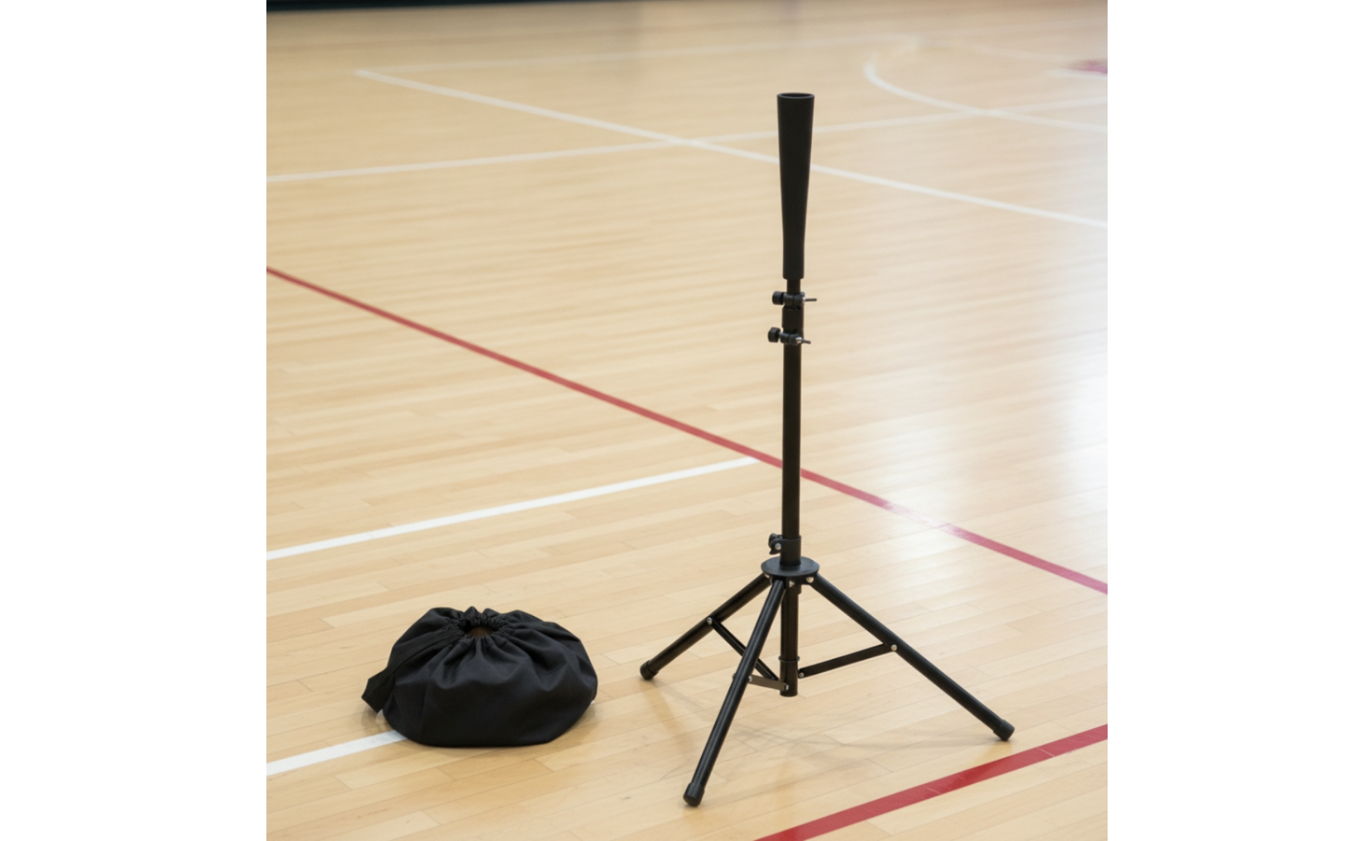 Baseball Batting Tee Height Adjustable Tripod Batting Tee Portable