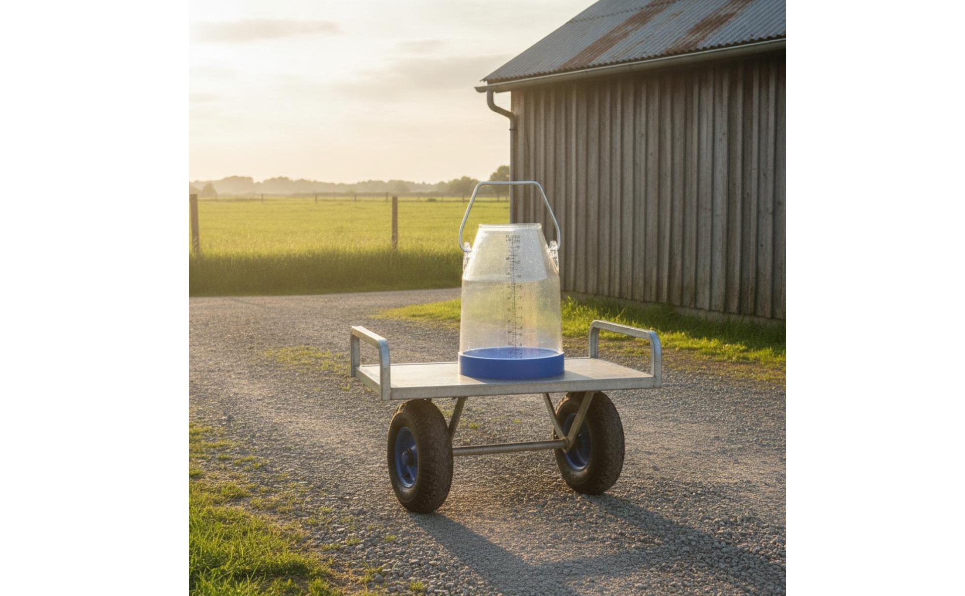 Melkeimer leicht zu reinigen Milcheimer konisch für Bauernhof, Stall, Landwirte