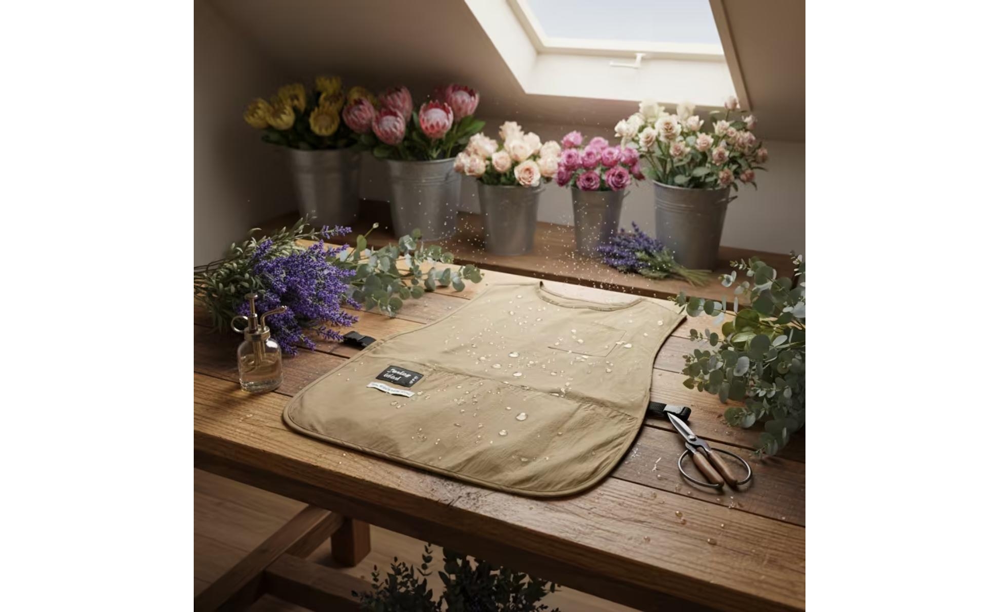 Pullover Apron Waterproof Apron Vest Oil-Resistant for Catering, Chefs, Cleaners