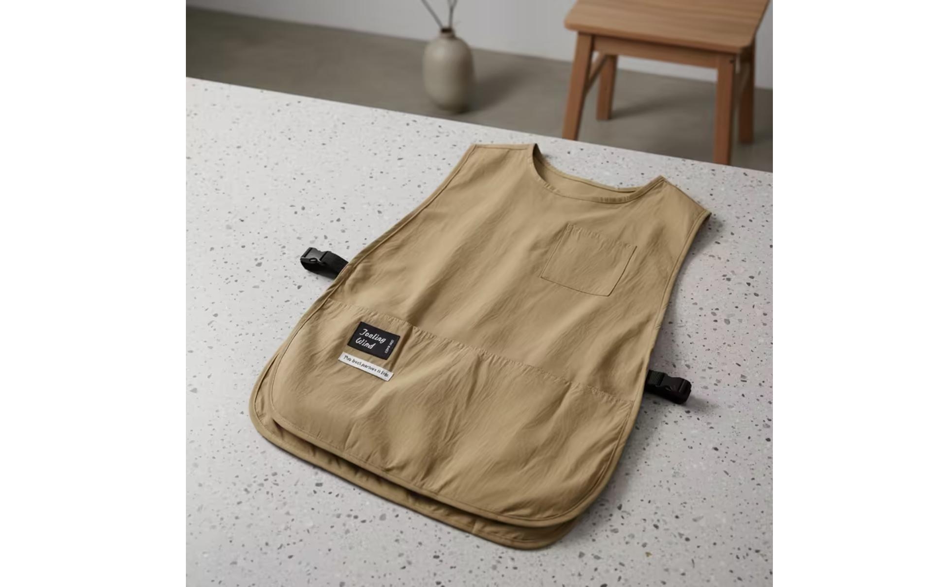 Pullover Apron Waterproof Apron Vest Oil-Resistant for Catering, Chefs, Cleaners
