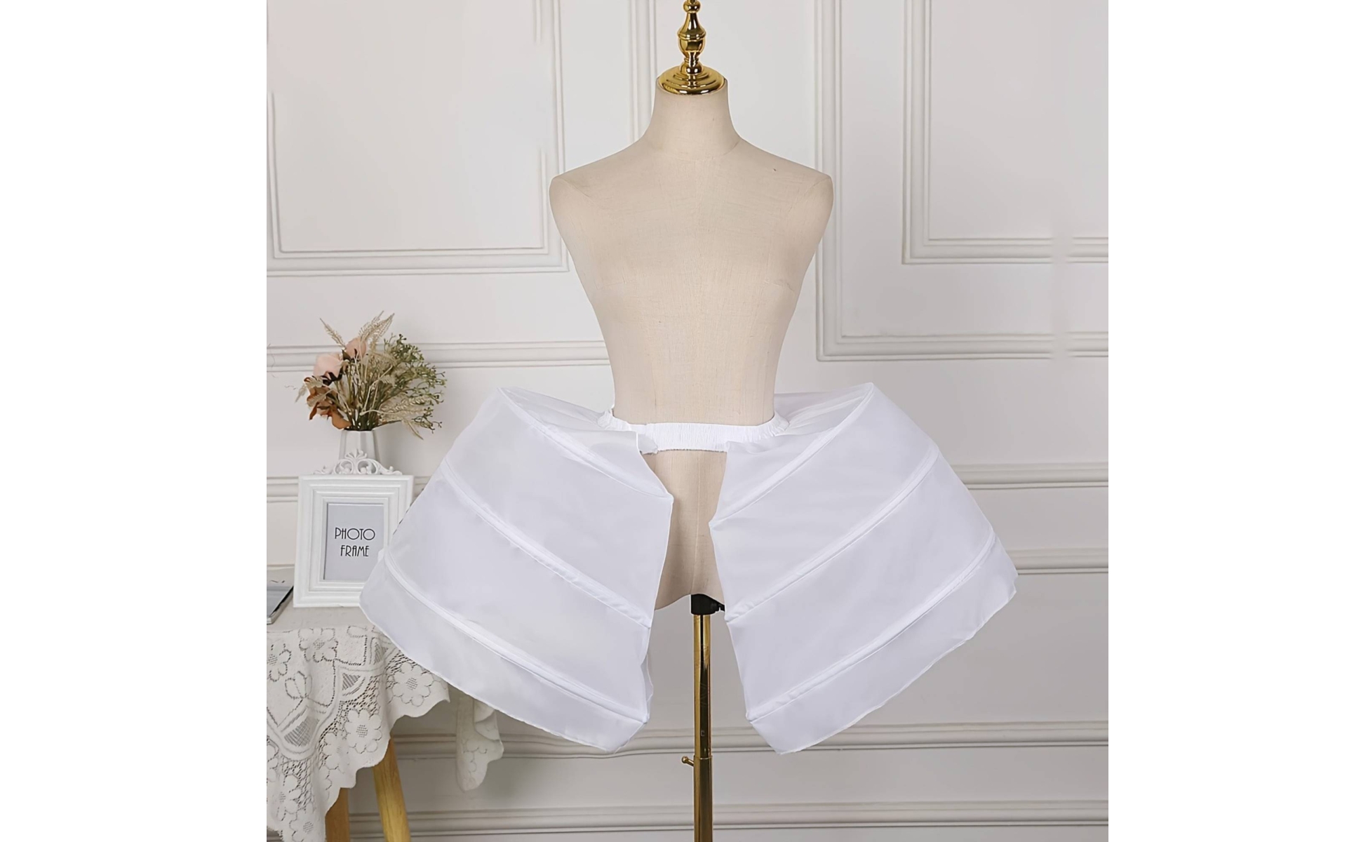 Bridal Petticoat Puffy Wedding Dress Underskirt Flared for Weddings, Brides