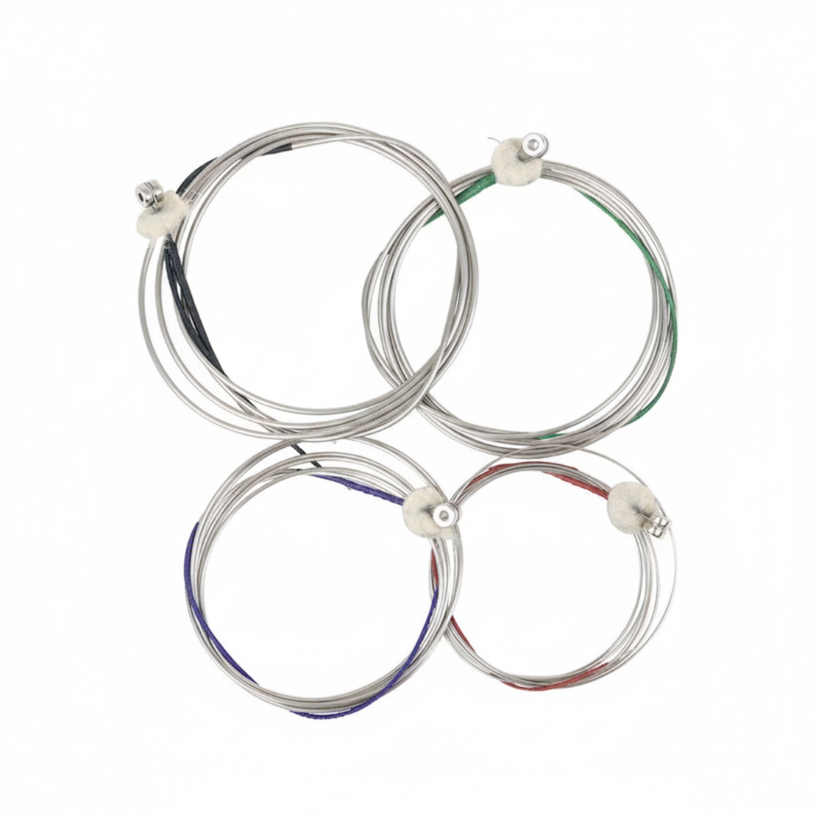 Nickel Wound Bass Guitar Strings Hexagonal Interior Construction for Practice