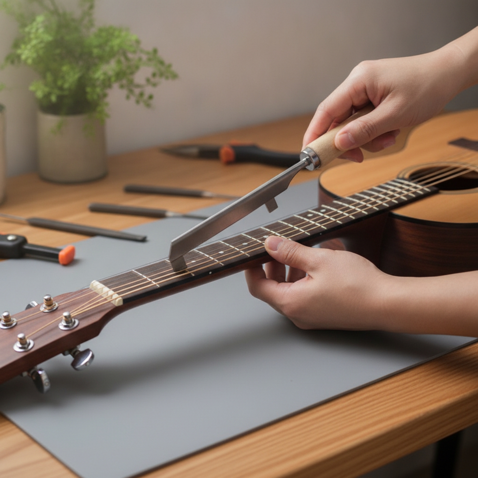 Fret Slot Cleaning Comfortable Grip Fret Slot Deepening High Control - Produktbild 7