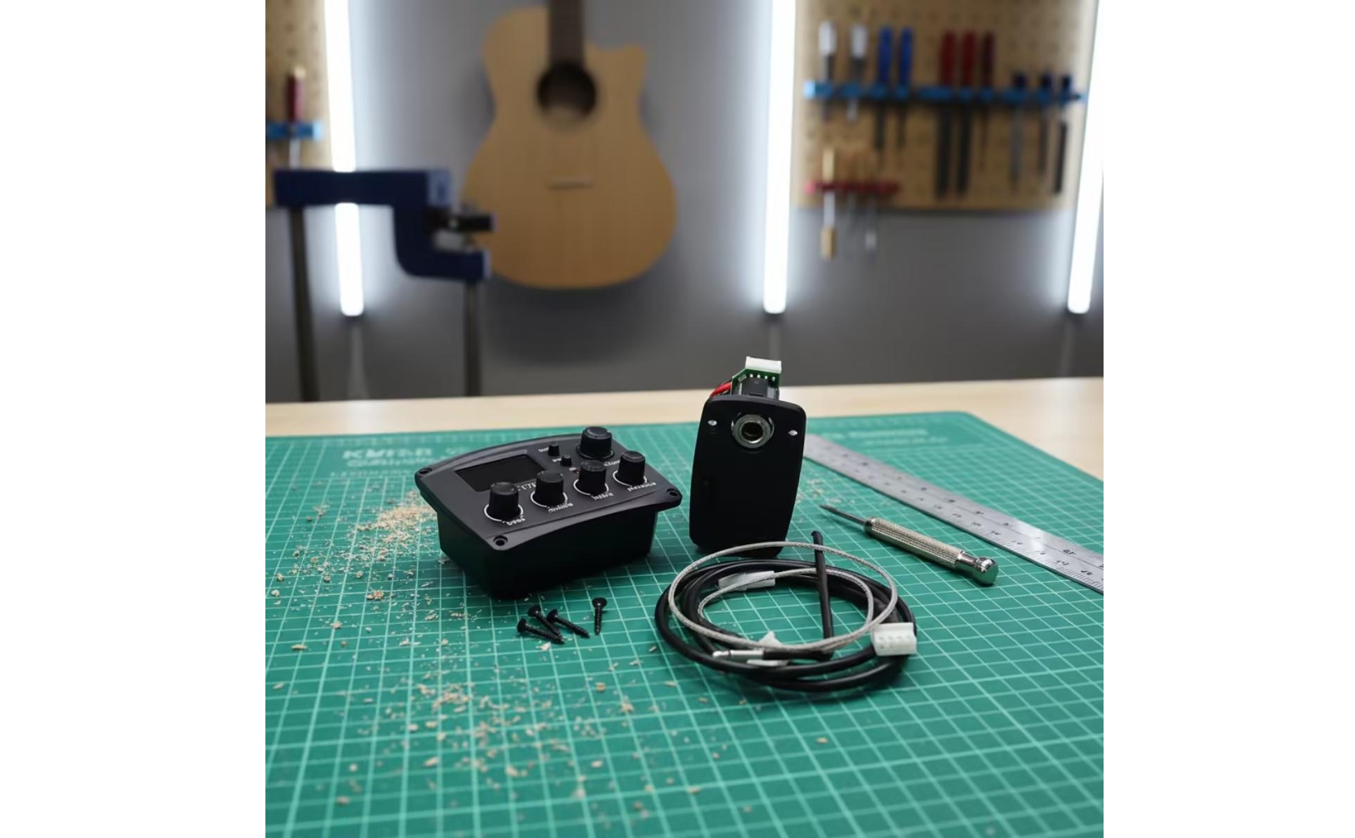 Acoustic Guitar Pickup Preamp Integrated Instrument Preamp Module Compact