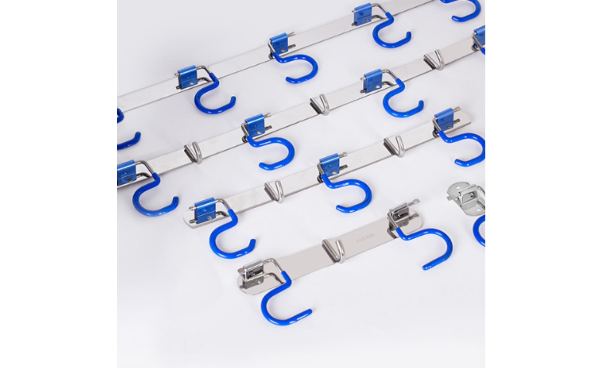 Wandhakenleiste wandmontiert gerätehalter mit haken platzsparend für badezimmer