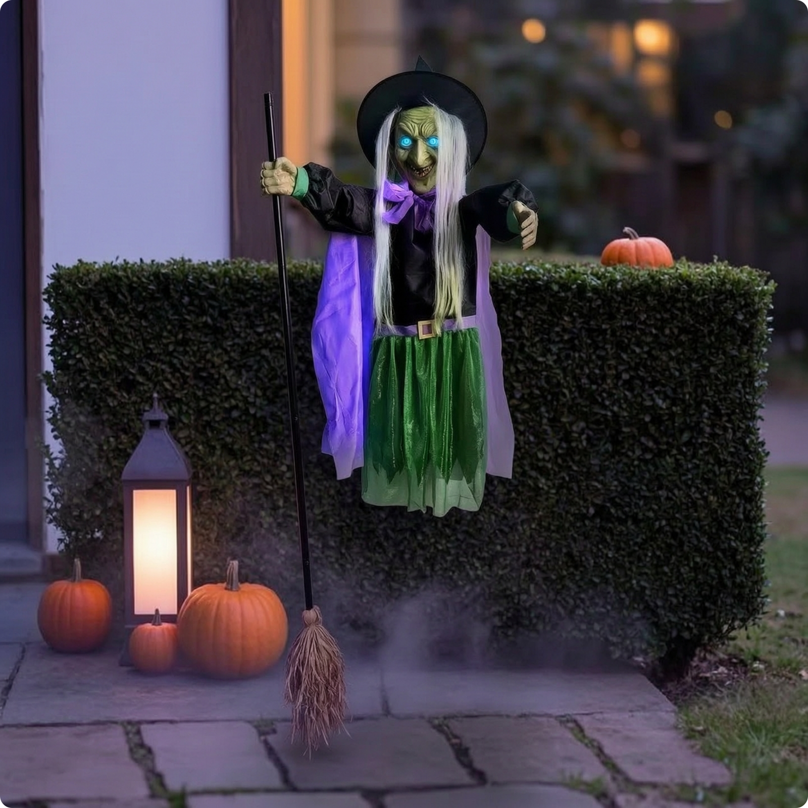 Hanging Witch Prop Halloween Hanging Witch Spooky for Haunted House, Party Hosts