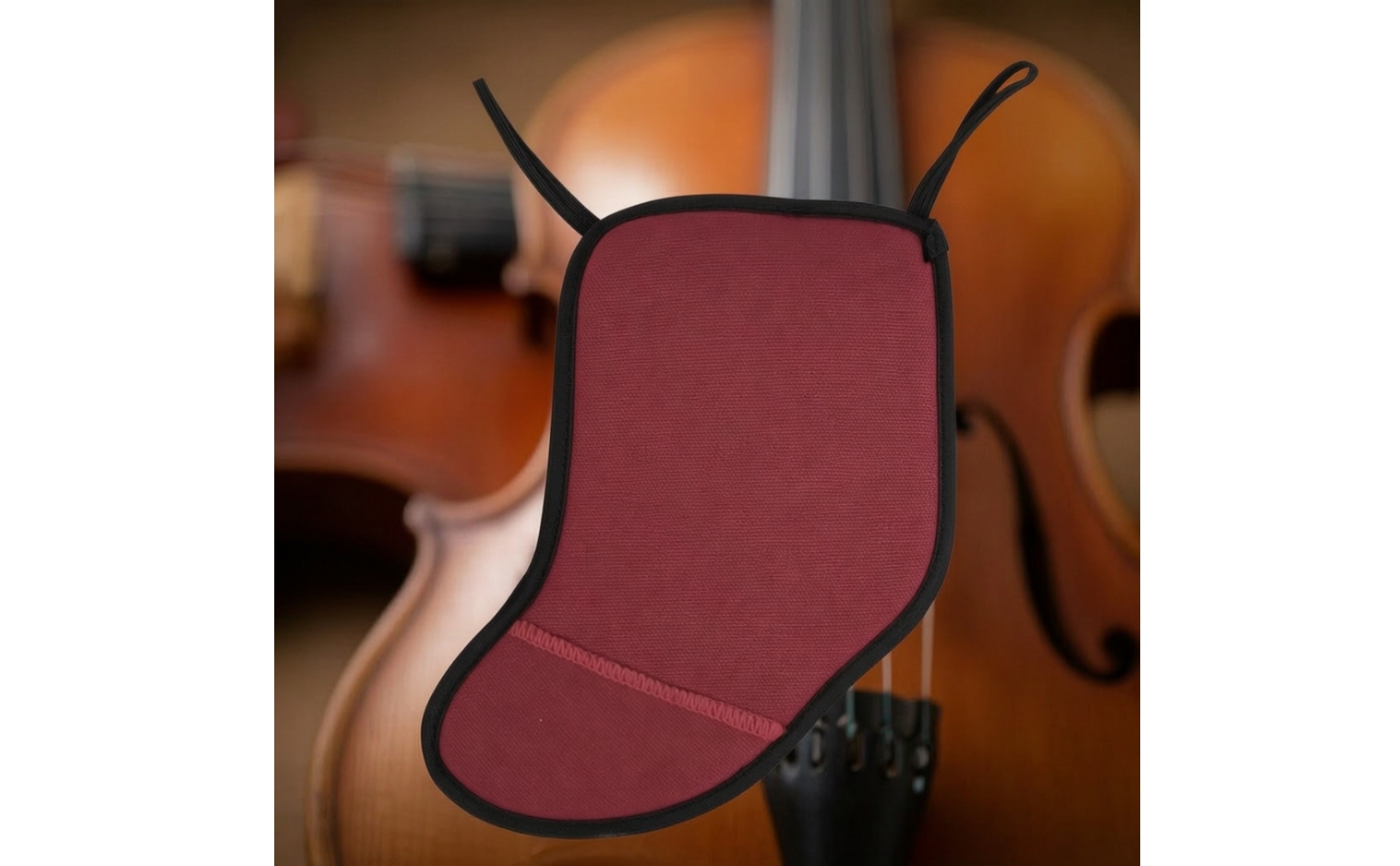 Shoulder Cushion with Straps Handmade Violin Shoulder Pad Soft for Performance
