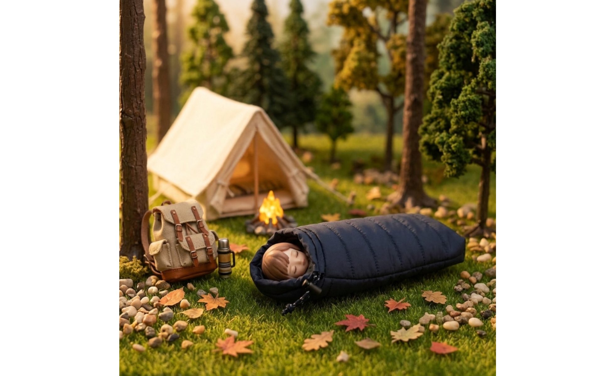 Puppenschlafsack mit Kapuze Gesteppt Puppenschlafsack Wattiert für Puppensammler