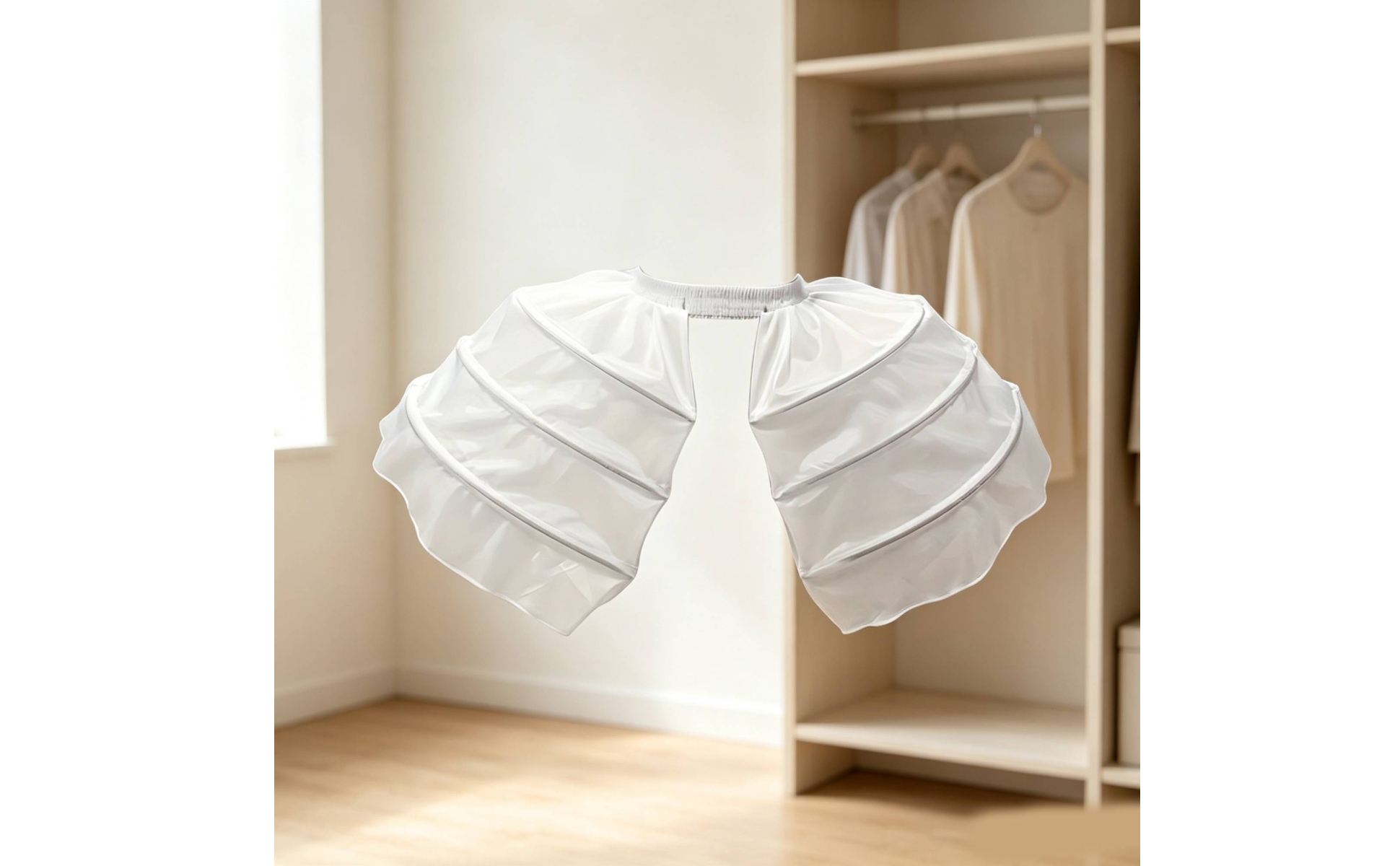 Bridal Petticoat Puffy Wedding Dress Underskirt Flared for Weddings, Brides