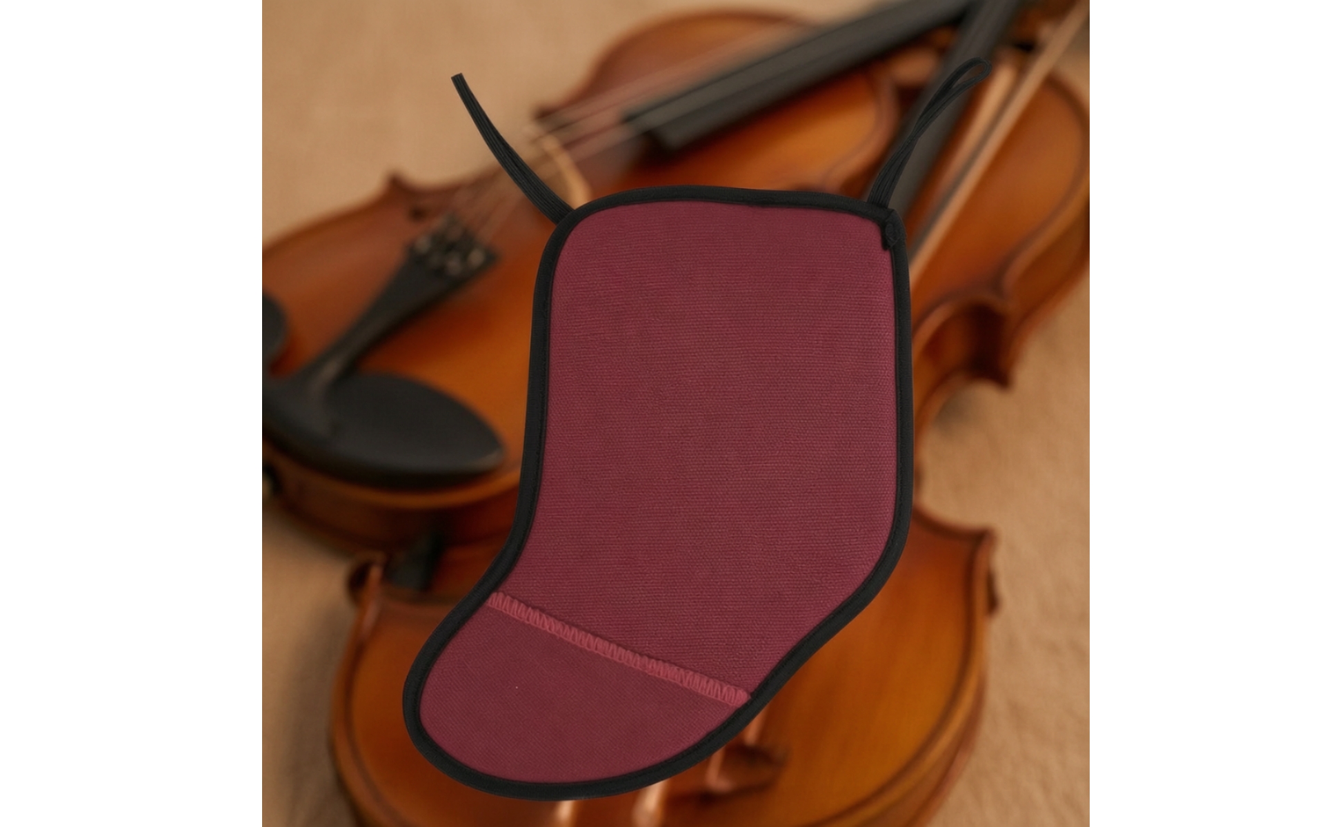 Shoulder Cushion with Straps Handmade Violin Shoulder Pad Soft for Performance