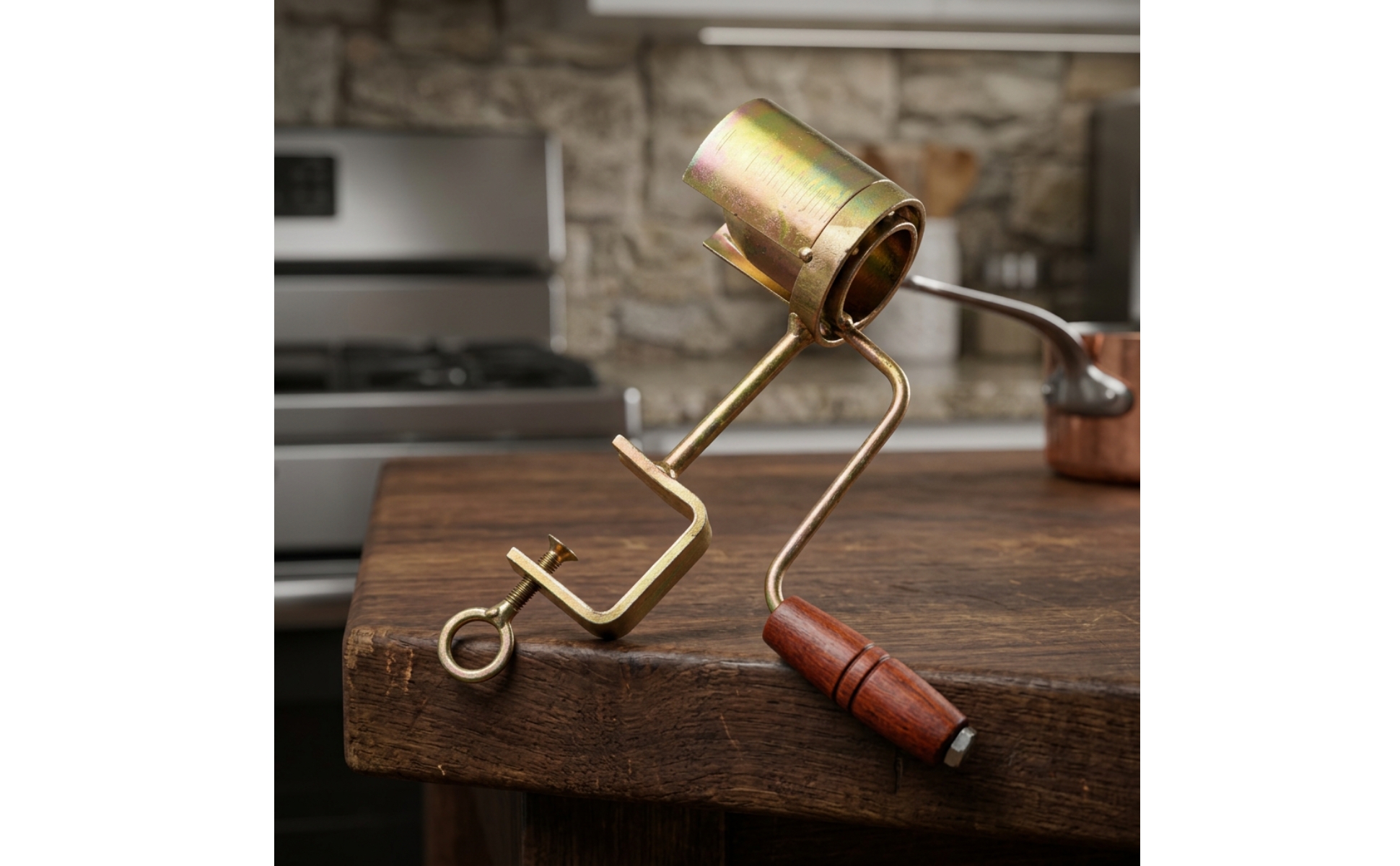 Corn Sheller with Table Clamp Hand-Crank Corn Sheller Manual for Home Cooks