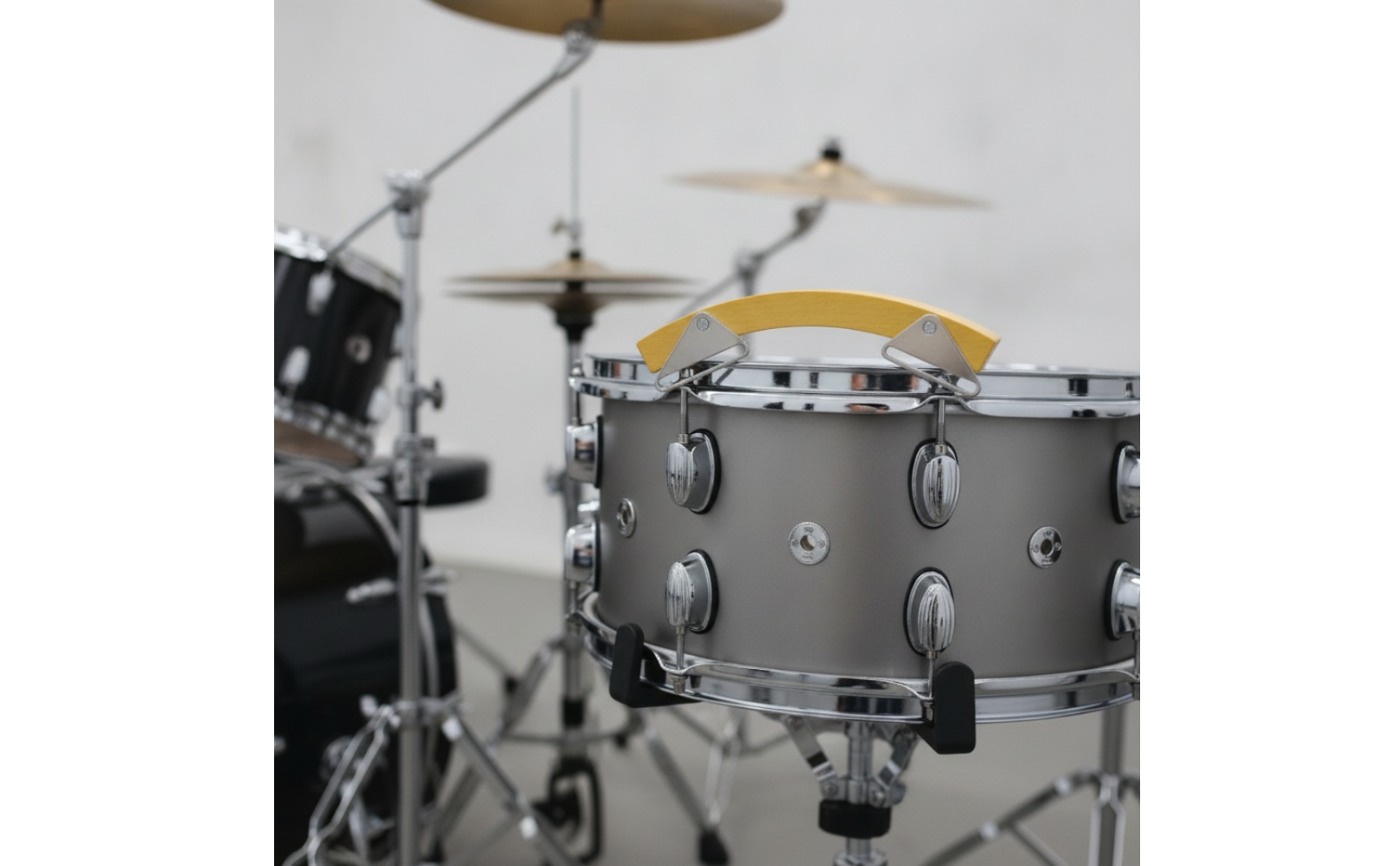 Rim Click Block Solid Maple Snare Drum Rims Riser Block Crisp for Drummers