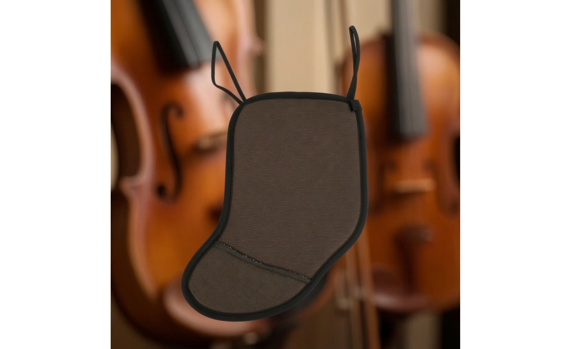 Shoulder Cushion with Straps Handmade Violin Shoulder Pad Soft for Performance