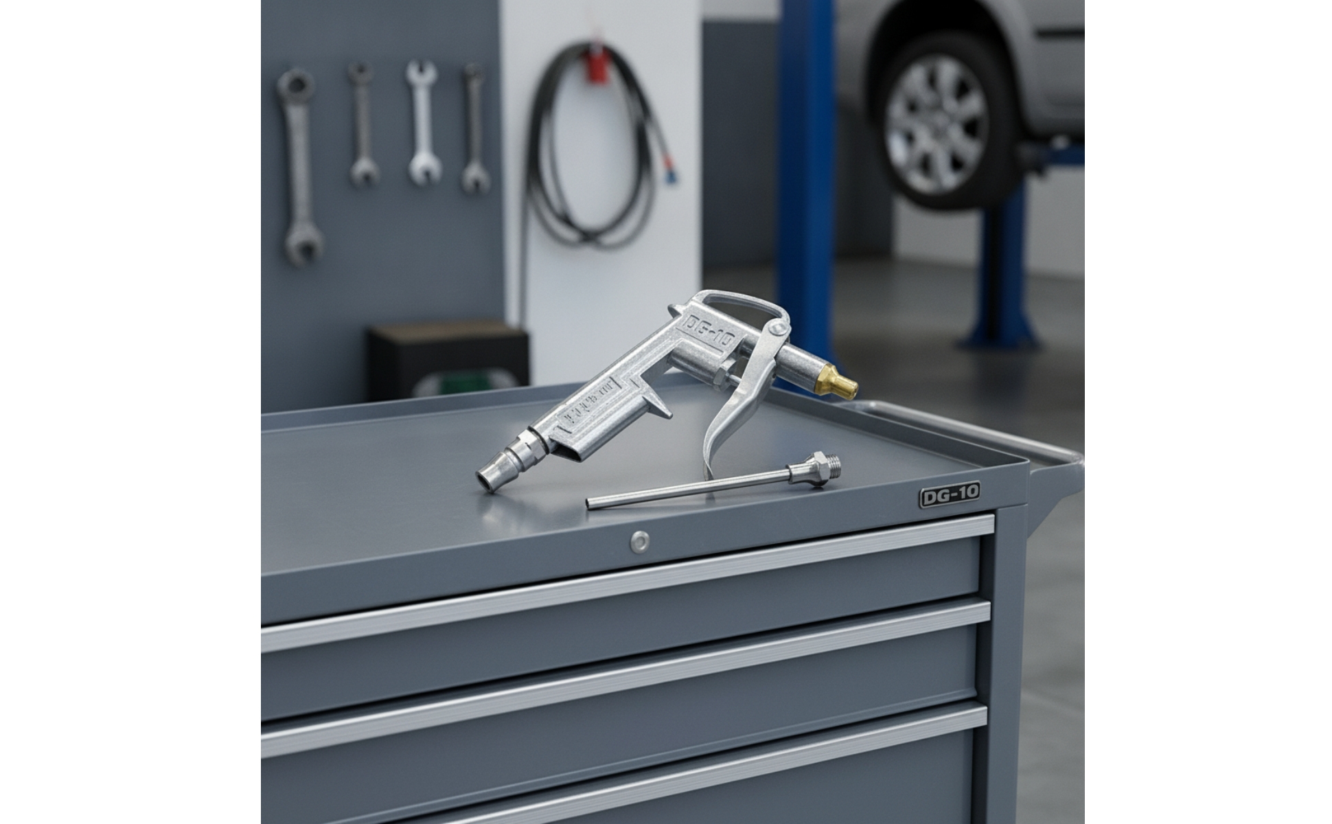 Air with Trigger-Style Air Metal for Mechanics