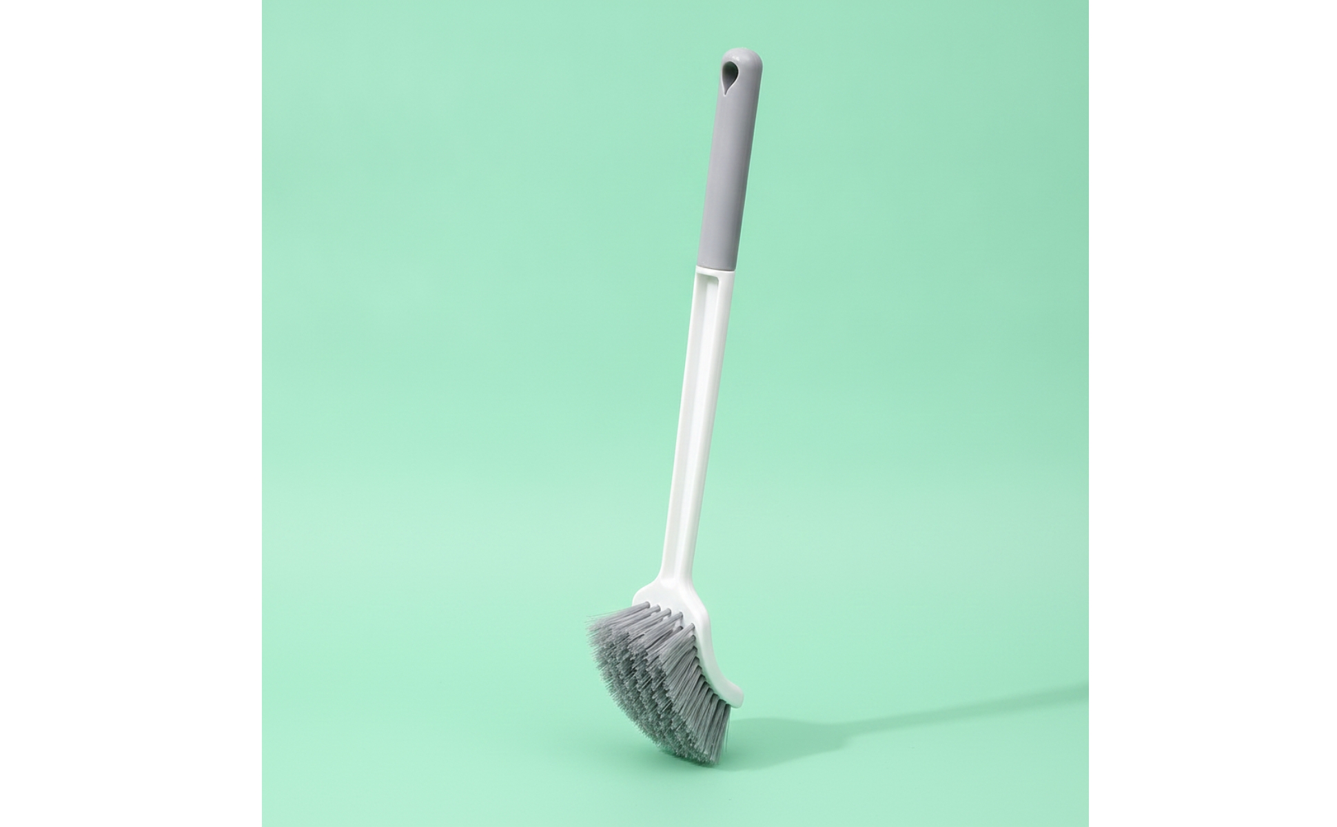 Toilet Brush with Sponge Head Curved Toilet Cleaning Brush Long-Handled