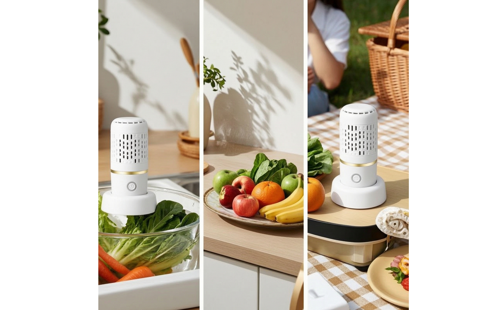Fruit and Vegetable Washer USB Rechargeable Fruit and Vegetable Purifier