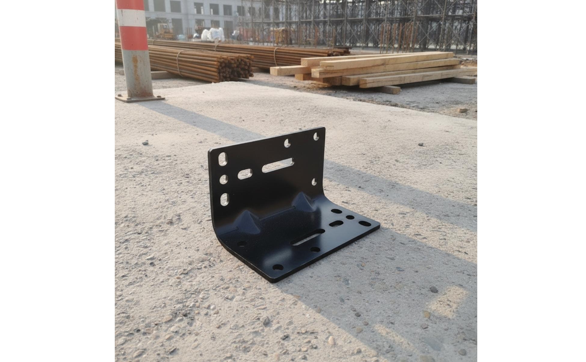 Winch Mounting Bracket Heavy-Duty Winch Bracket Steel for Workshop, Mechanics
